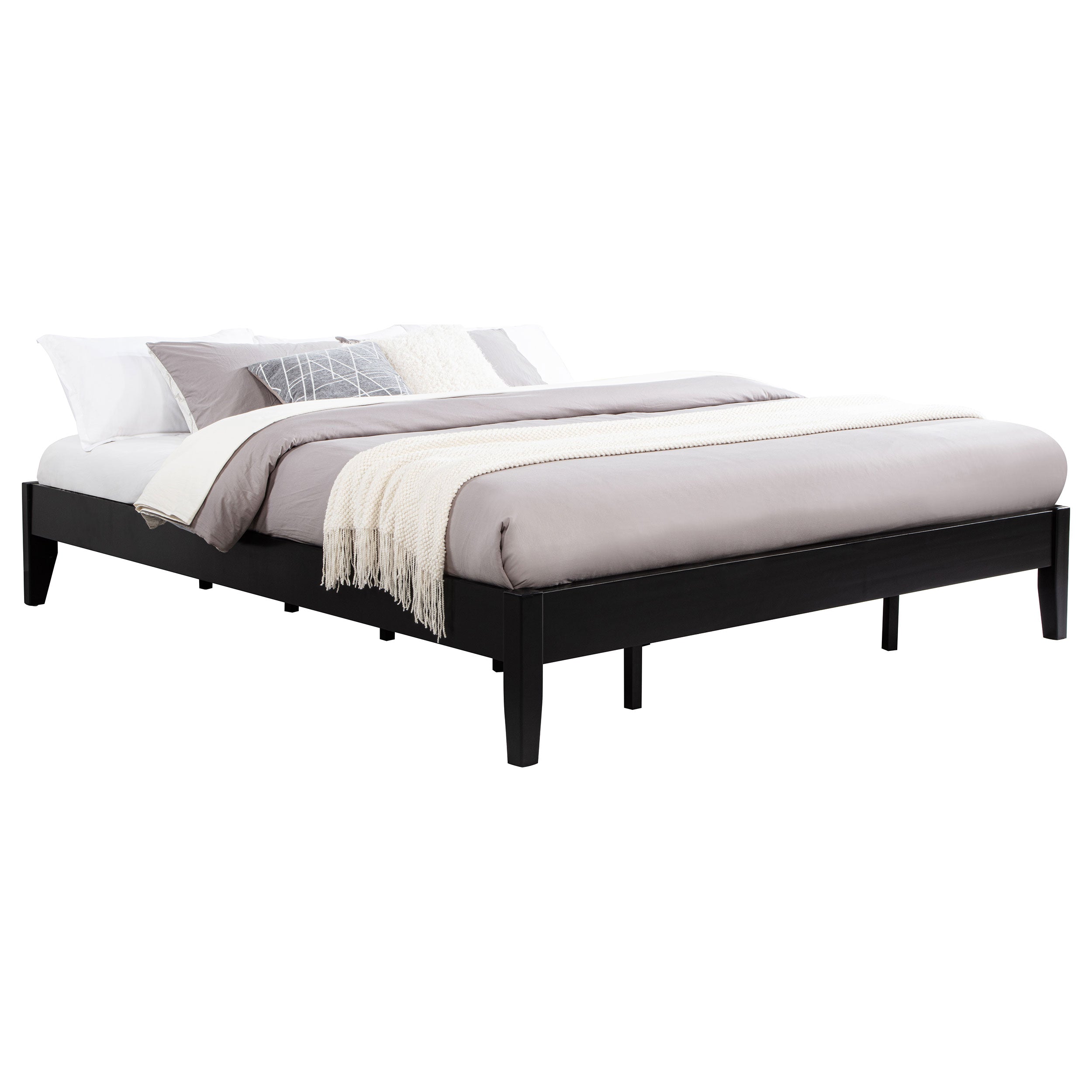 Hounslow California King Universal Platform Bed Black