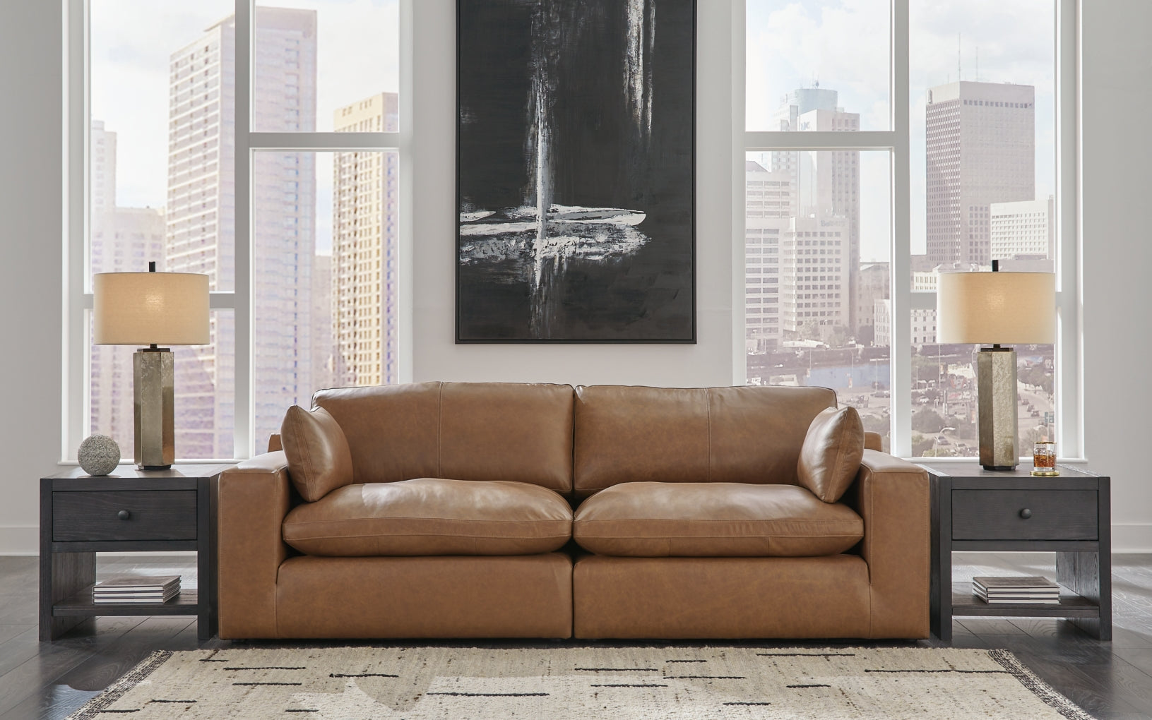 Emilia Sofa and Loveseat Living Room Set