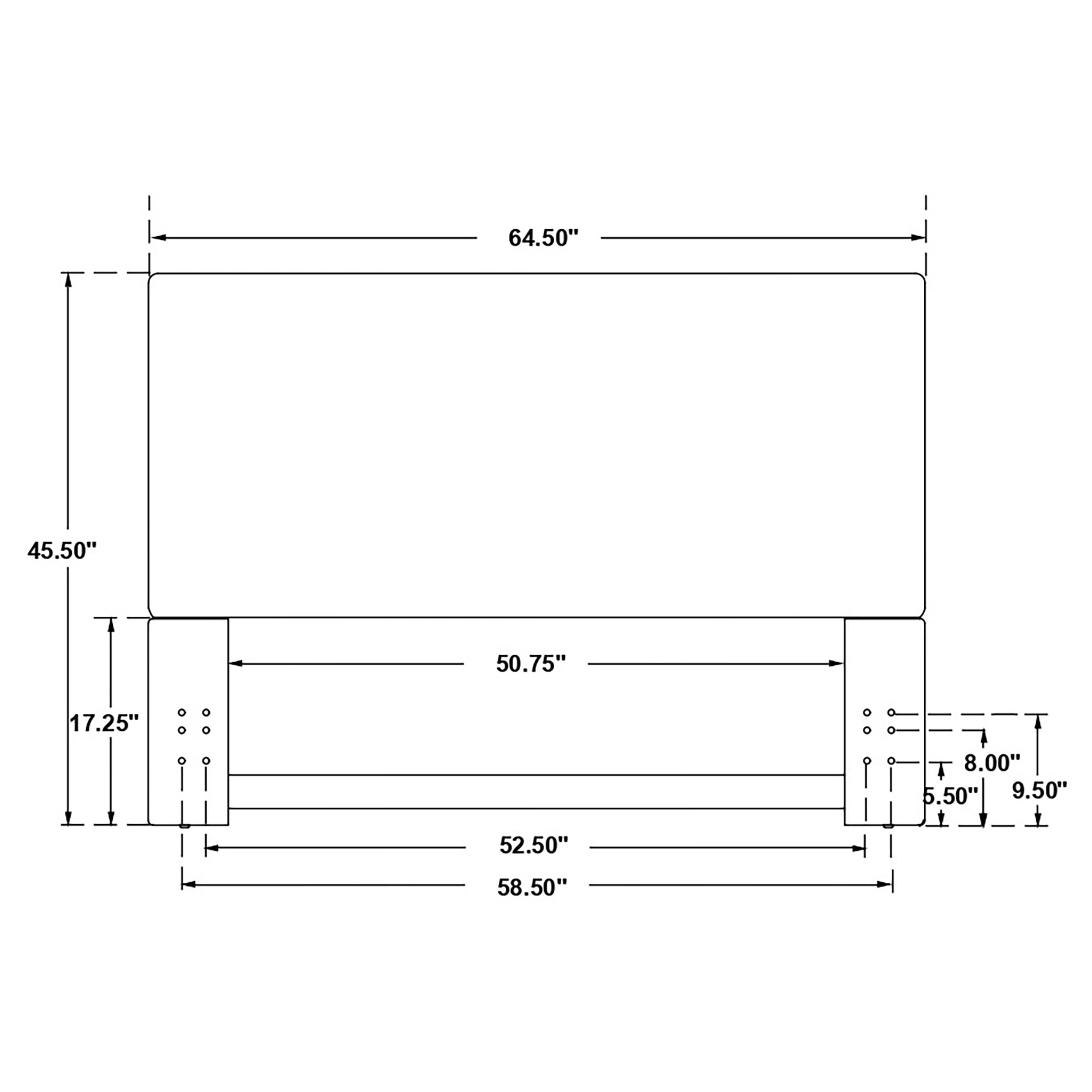 Pirro Upholstered Headboard Sand