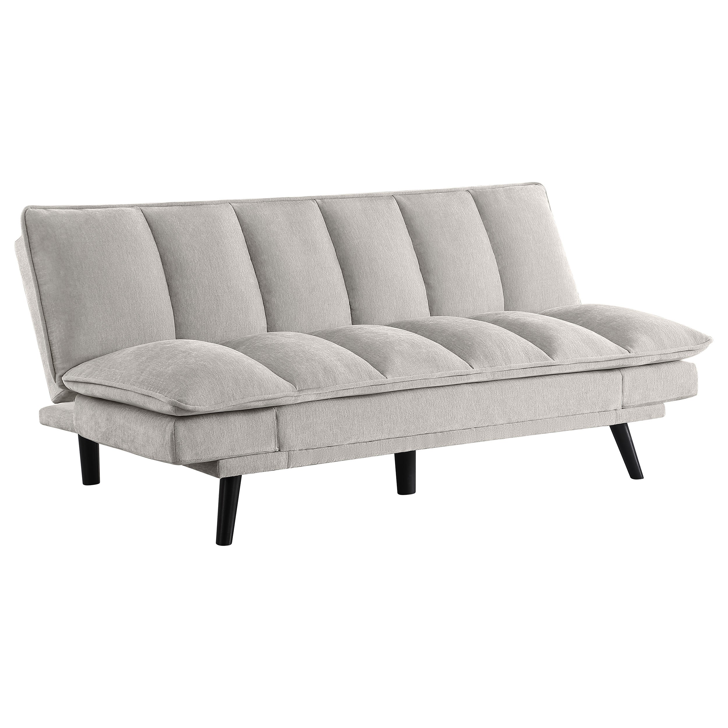 Laredo Upholstered Tufted Convertible Sofa Bed Grey