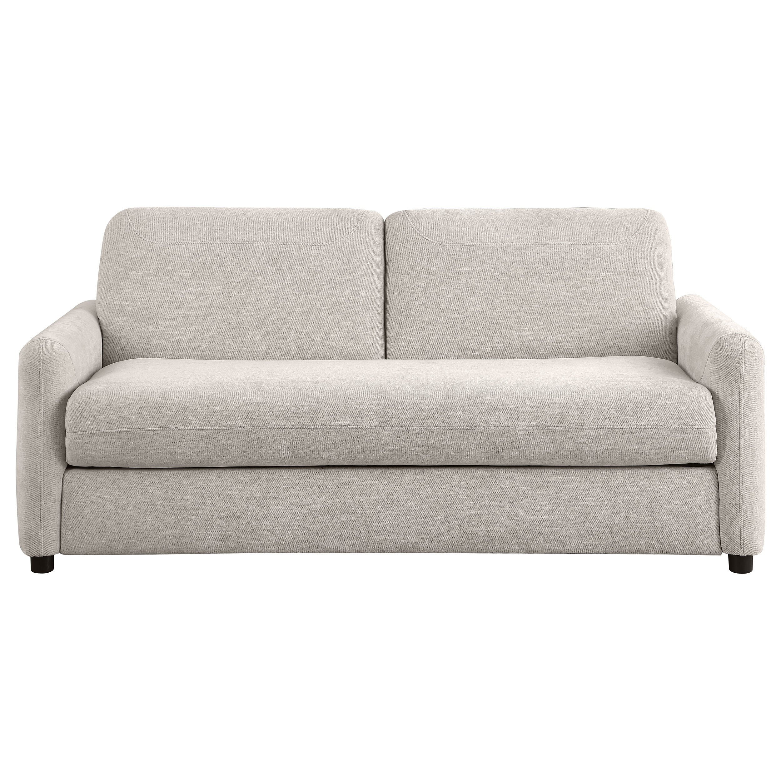 Rylie Upholstered Sofa Sleeper with Mattress Beige