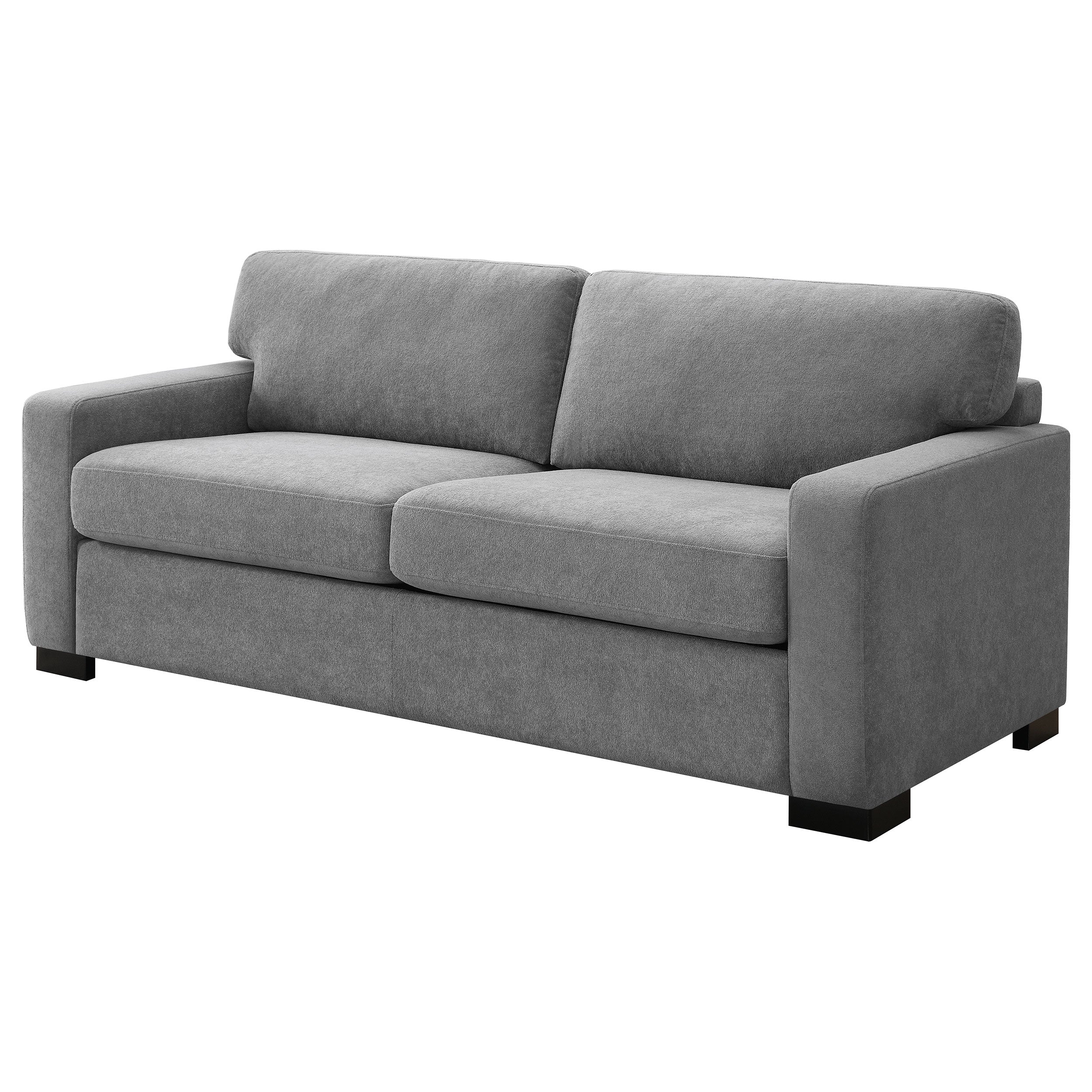 Simpson Upholstered Sofa Sleeper with Mattress Grey