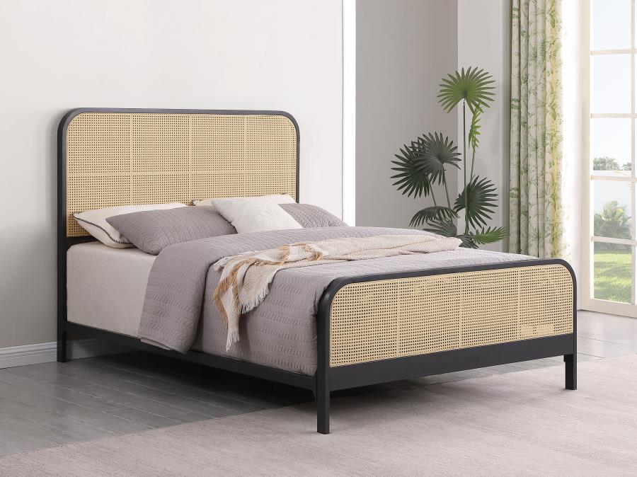 Lanewood Open Cane Webbing Metal Bed