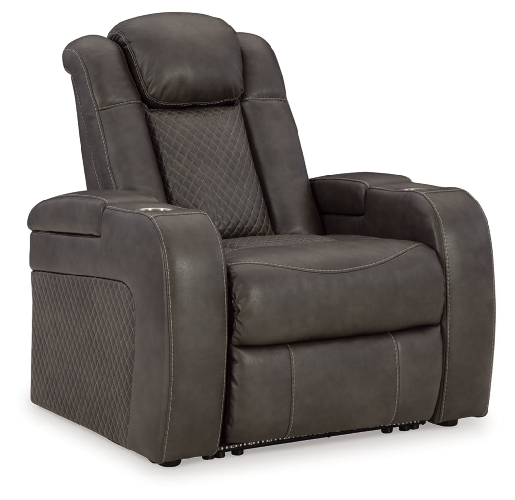 Fyne-Dyme Power Recliner/Adjustable Headrest
