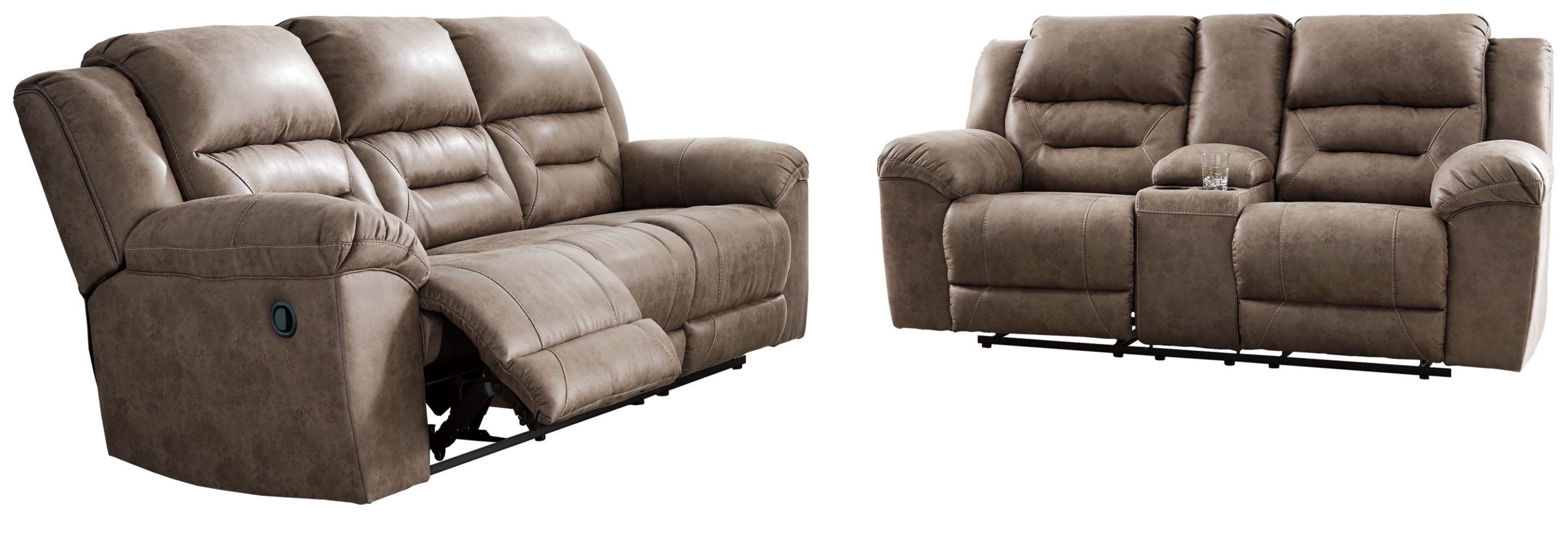 Stoneland Sofa, Loveseat and Recliner