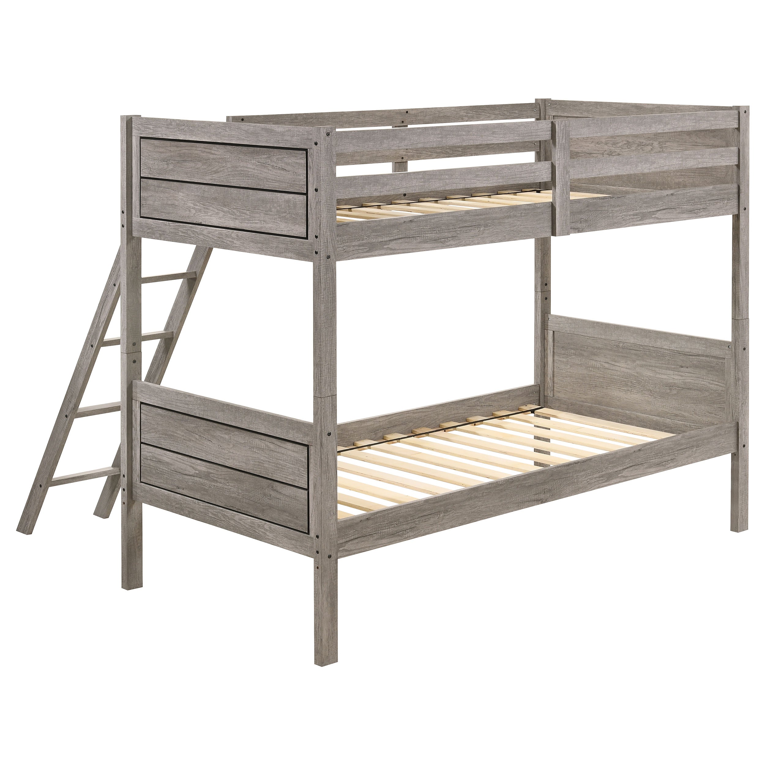 Ryder Wood Over Bunk Bed Weathered Taupe