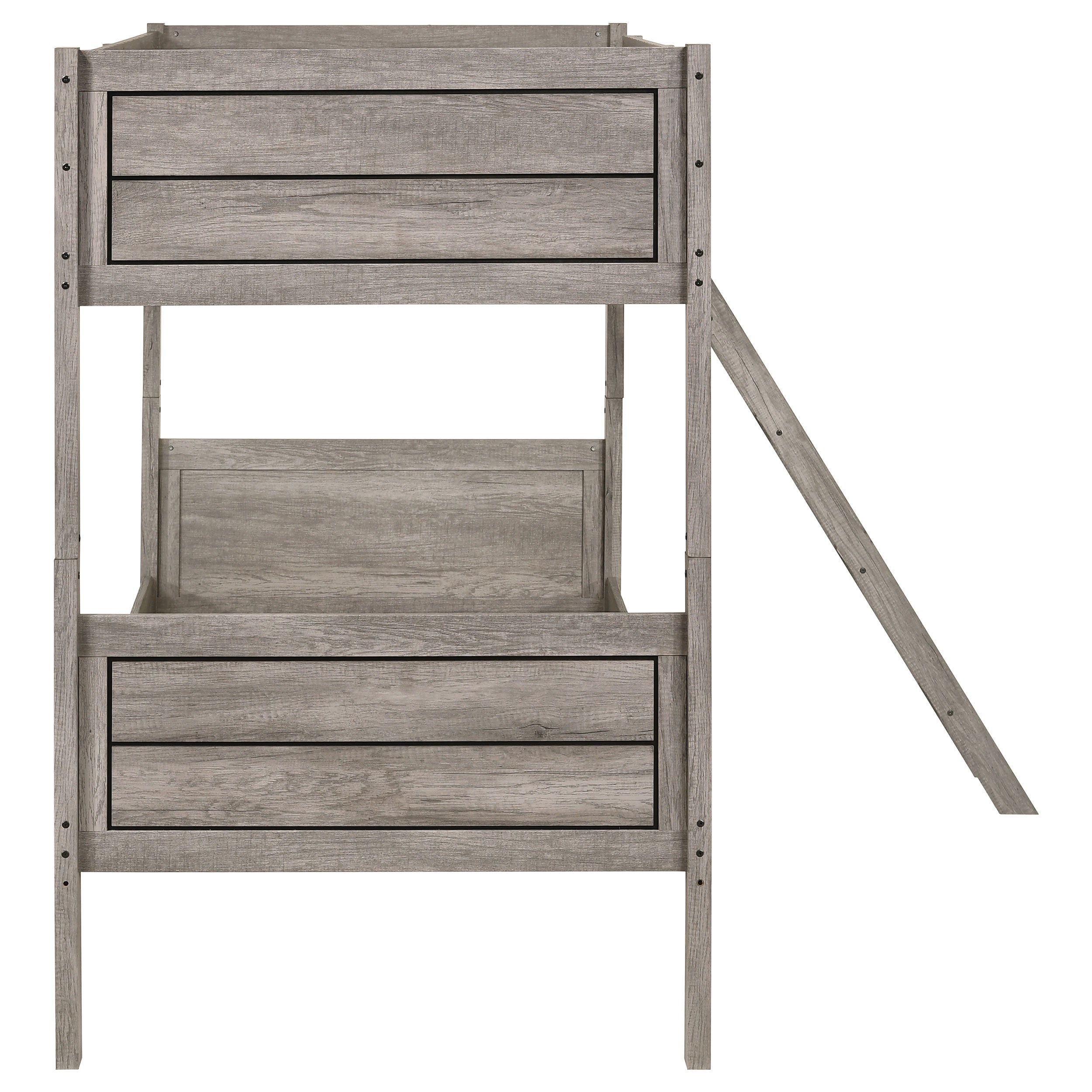 Ryder Wood Over Bunk Bed Weathered Taupe