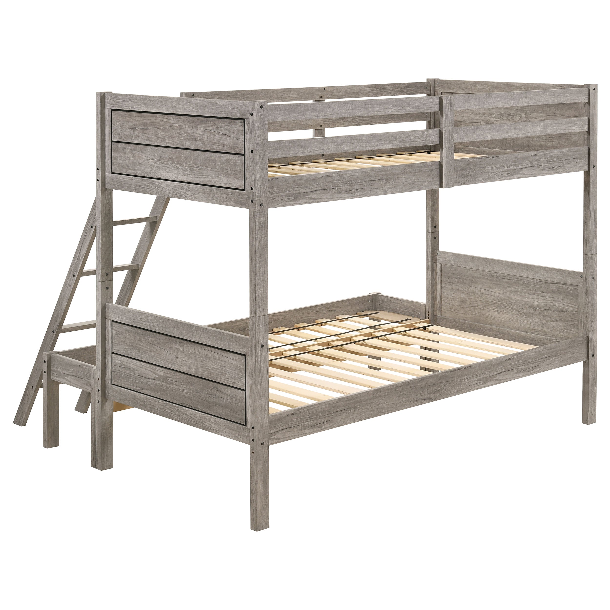 Ryder Wood Over Bunk Bed Weathered Taupe