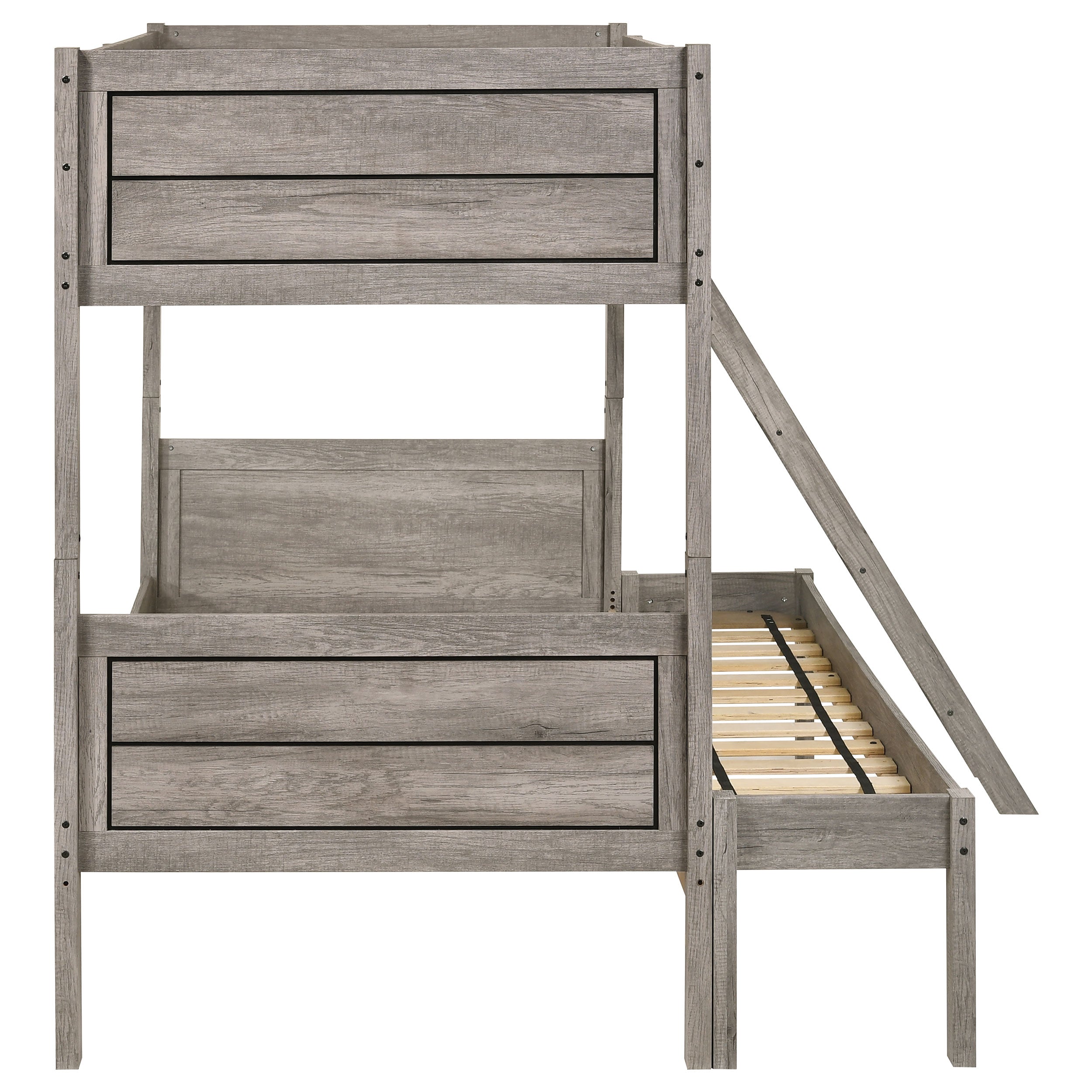 Ryder Wood Over Bunk Bed Weathered Taupe