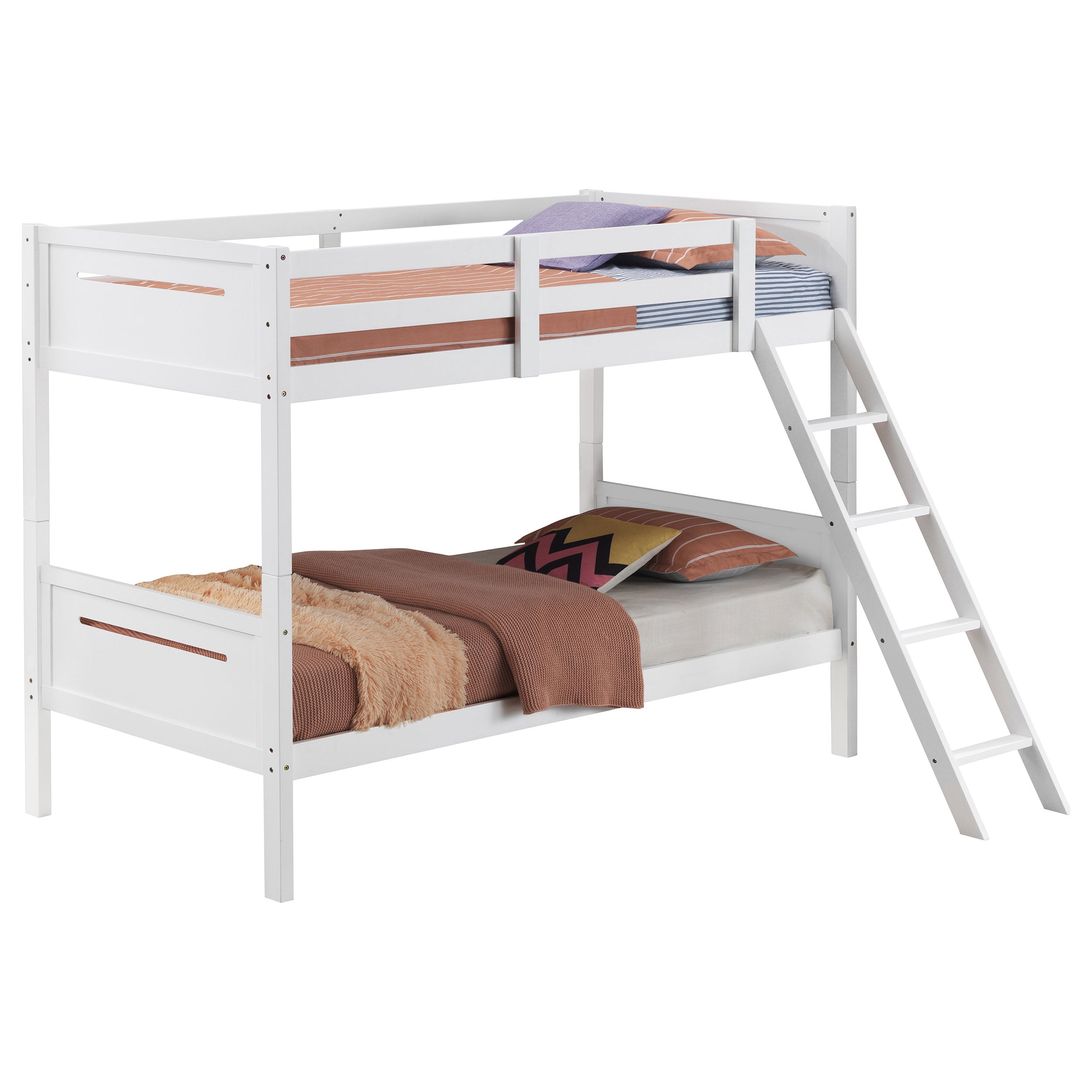 Littleton Wood Over Bunk Bed Black