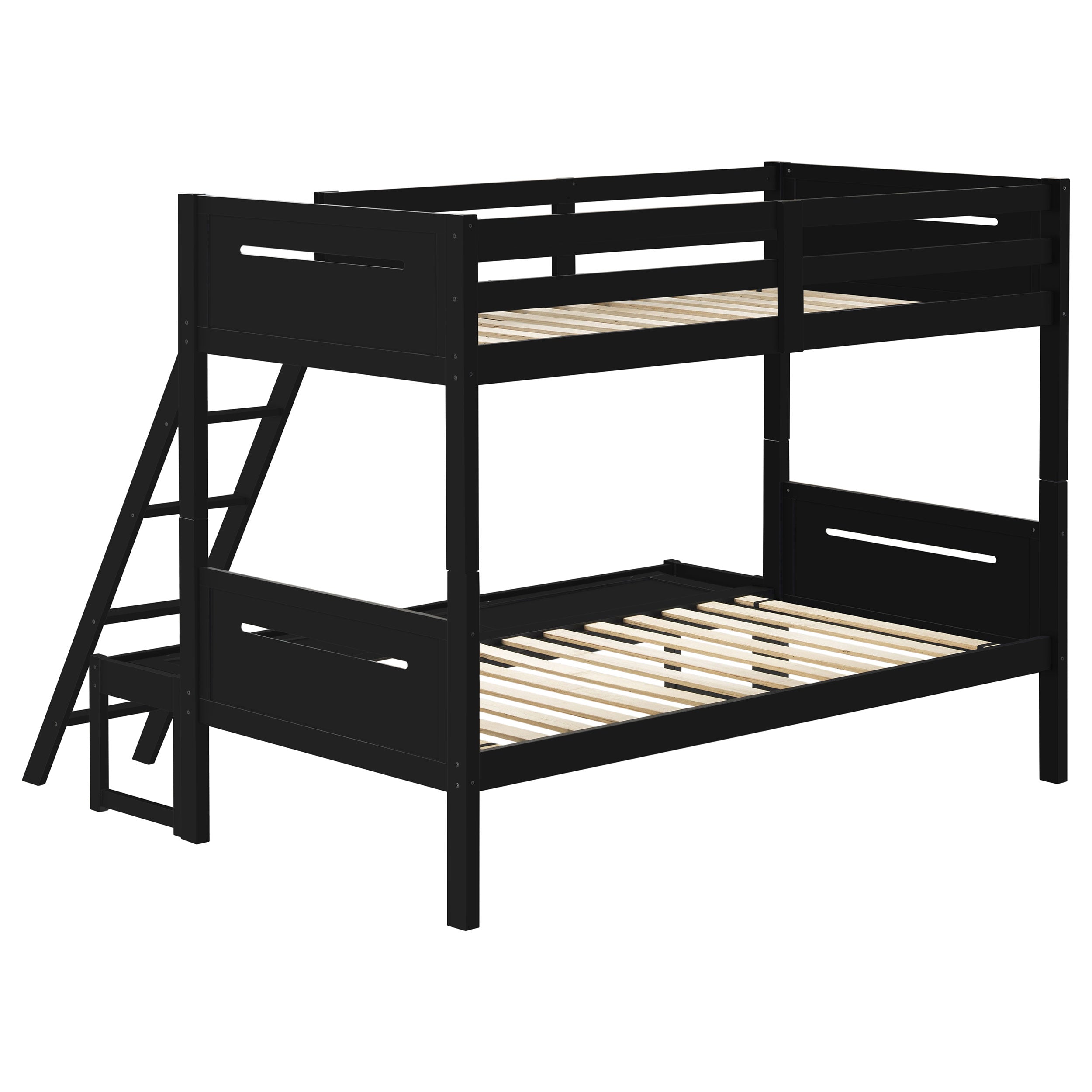 Littleton Wood Over Bunk Bed Black