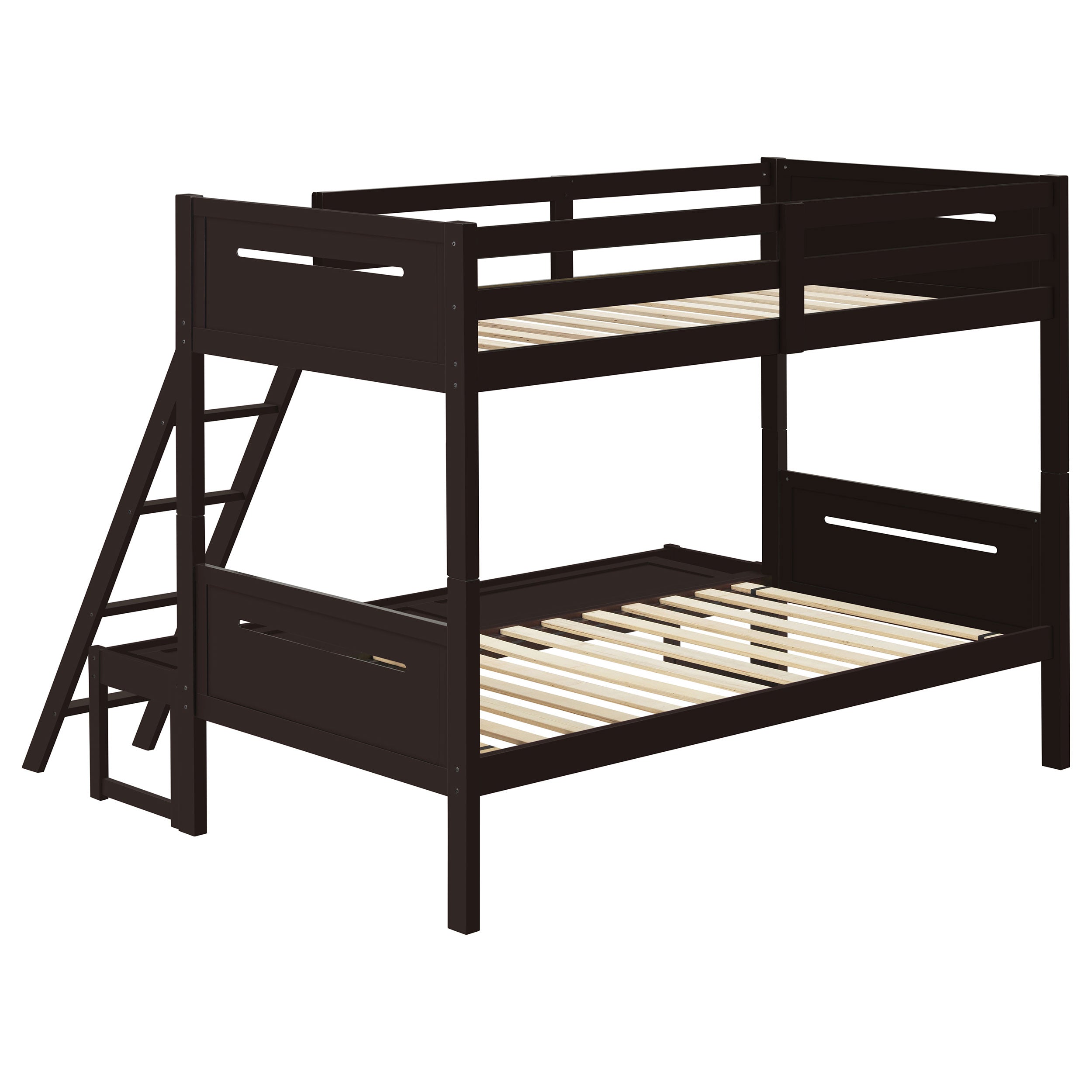 Littleton Wood Over Bunk Bed Black