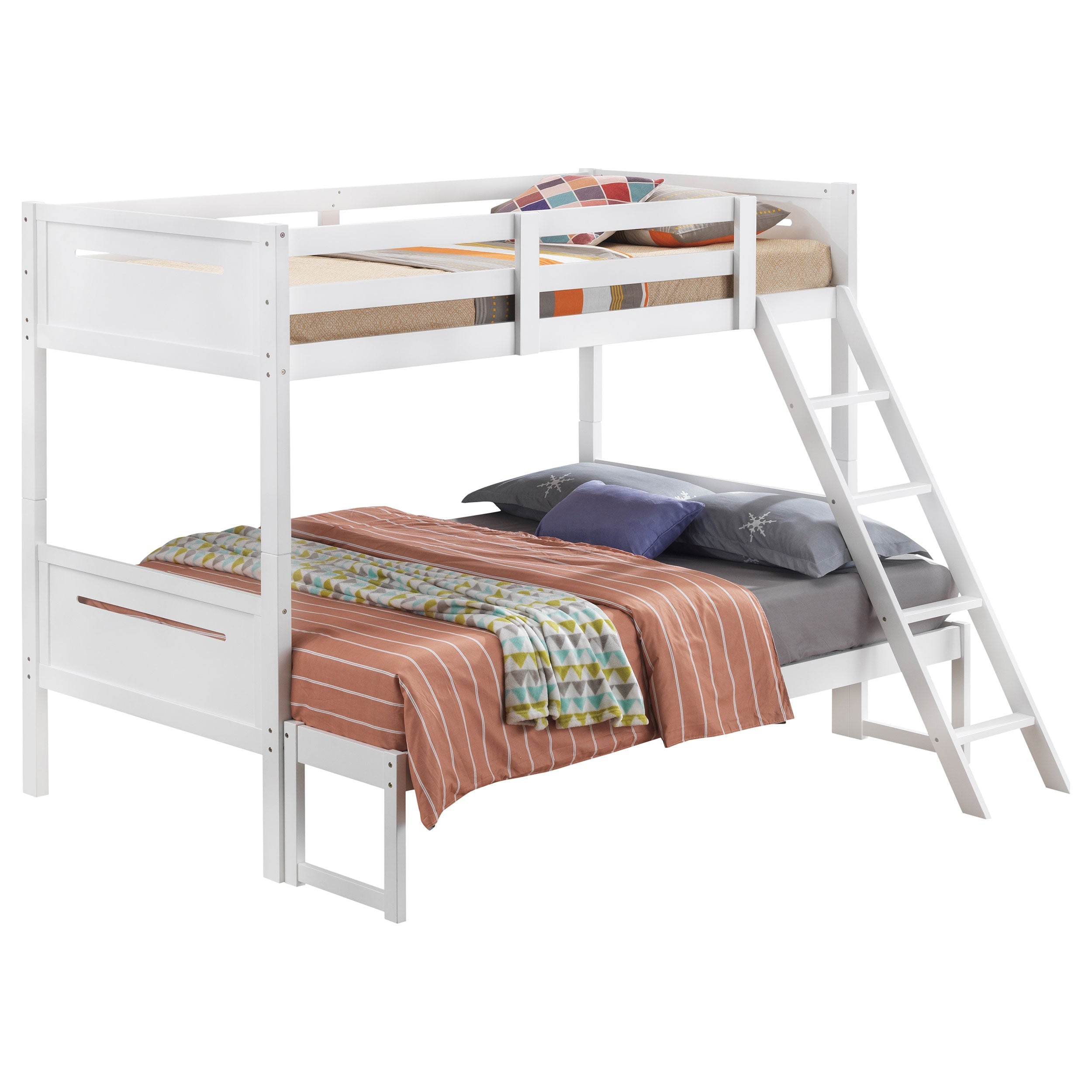 Littleton Wood Over Bunk Bed Black