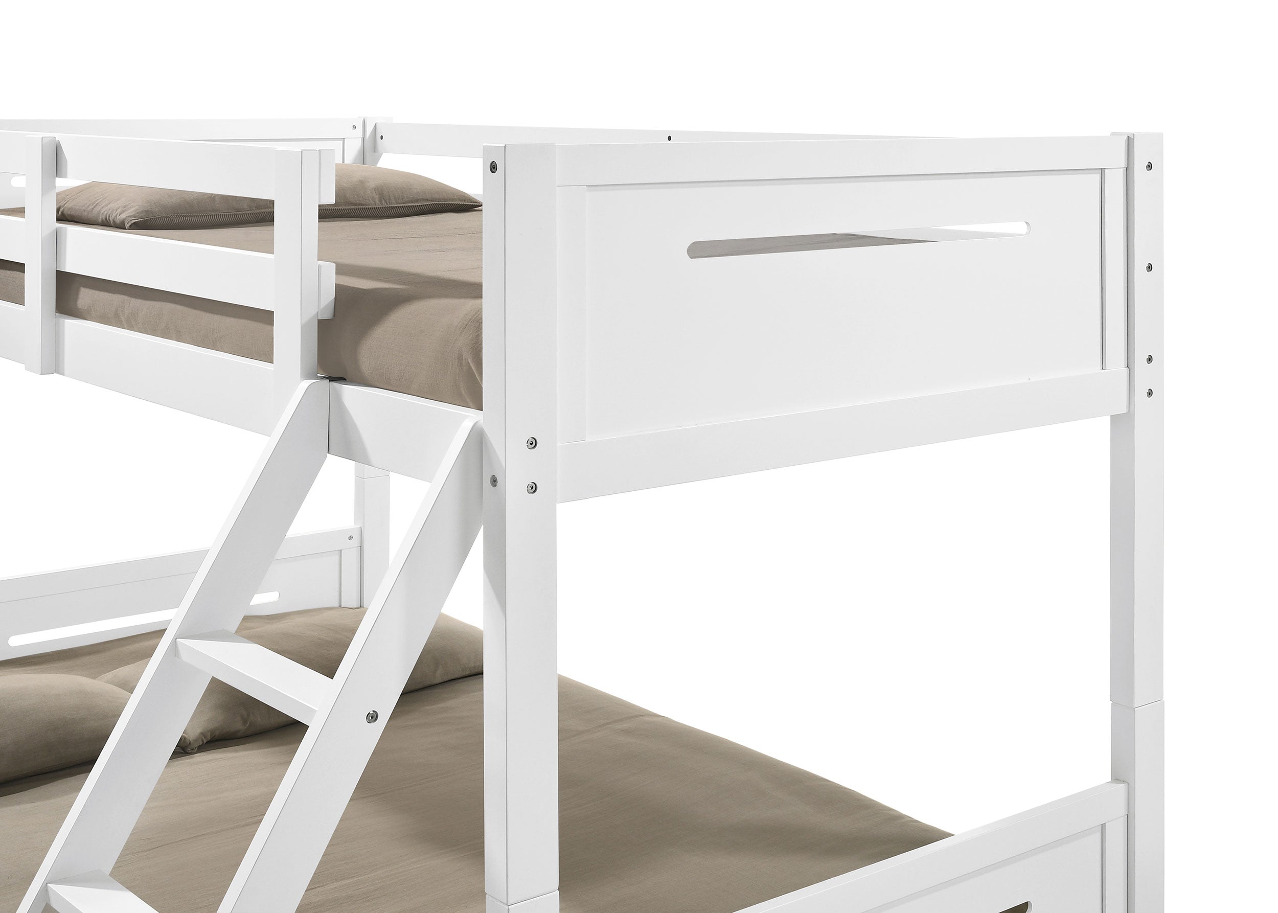 Littleton Wood Over Bunk Bed Black
