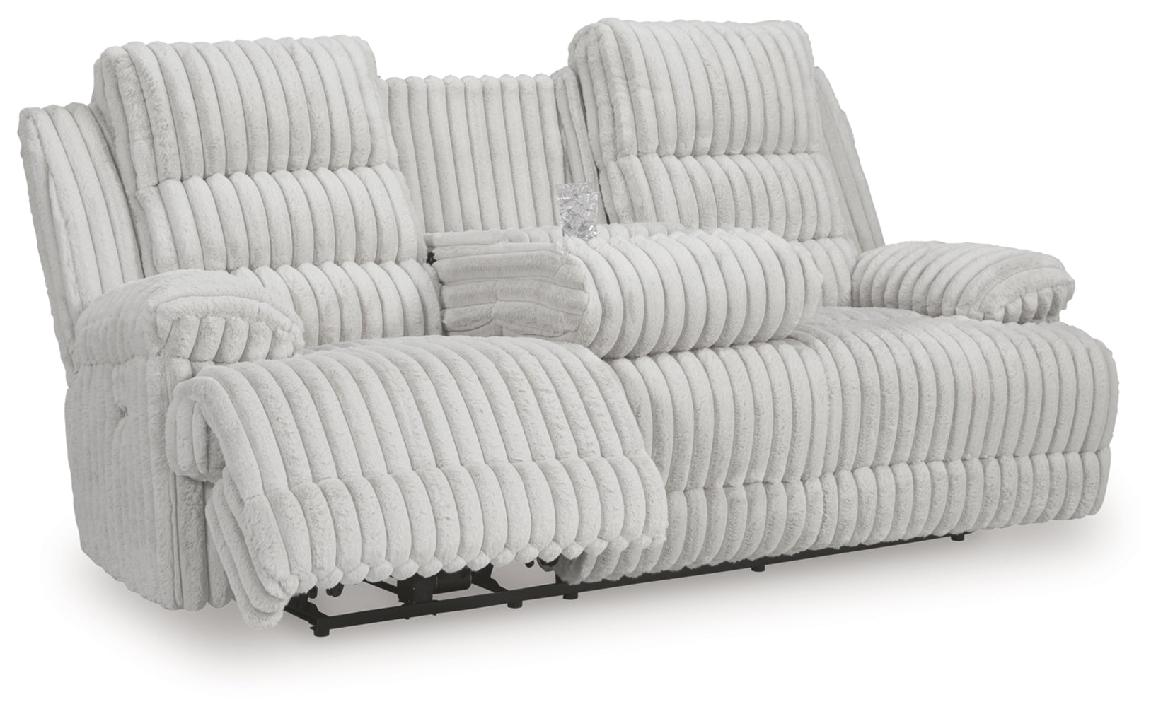 Technique Reclining Power Sofa w/Drop Down Table