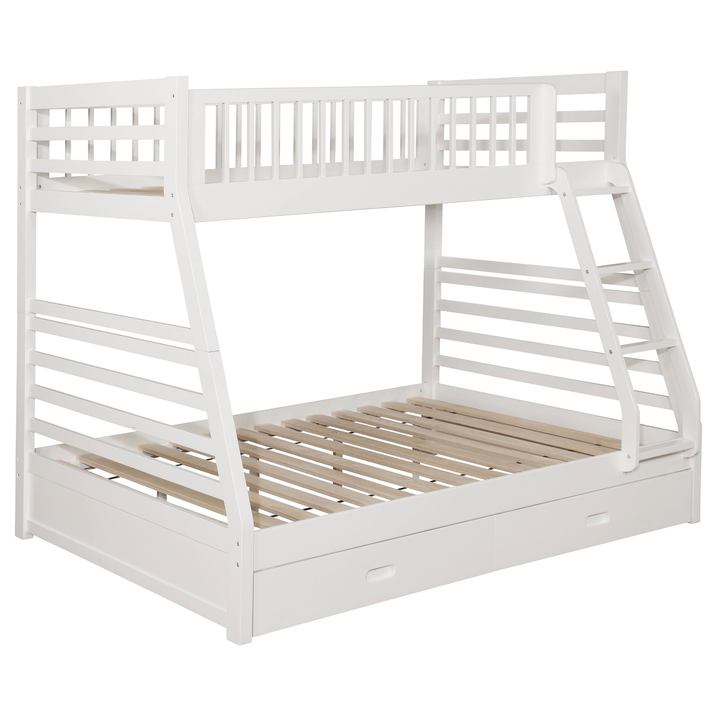 Ashton 2-drawer Wood Over Bunk Bed