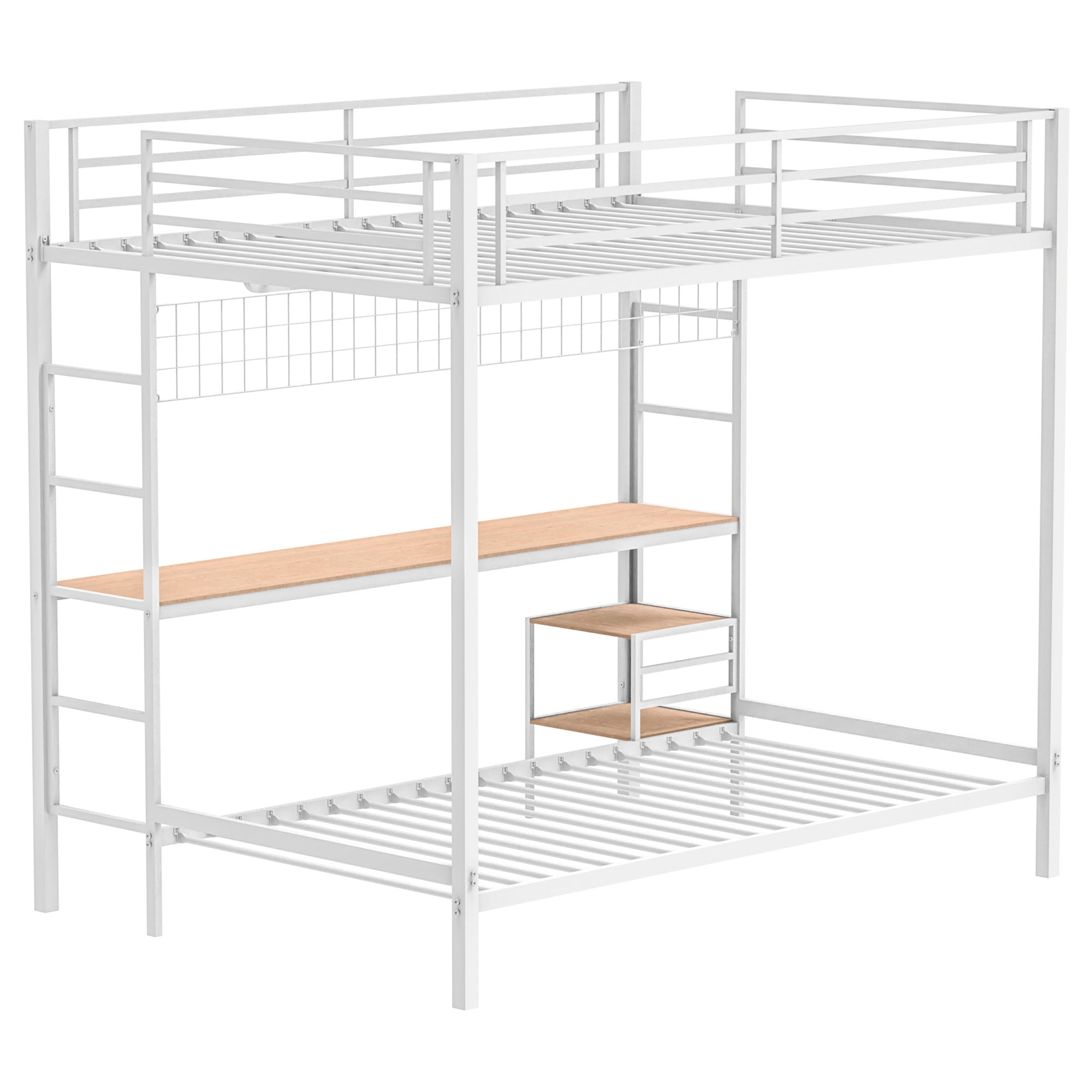 Campus Workstation Bunk Bed Matte Black