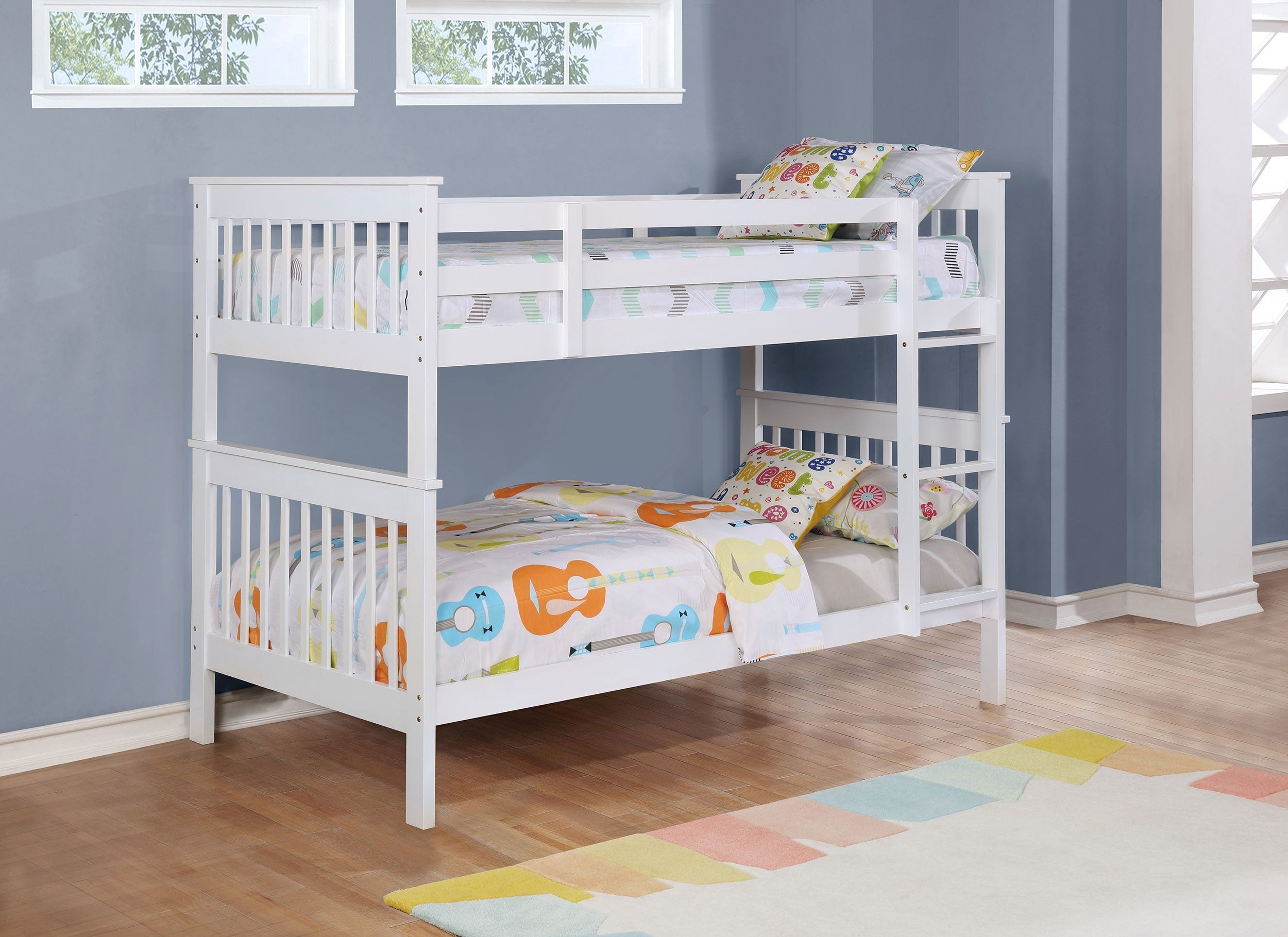 Chapman Wood Over Bunk Bed White