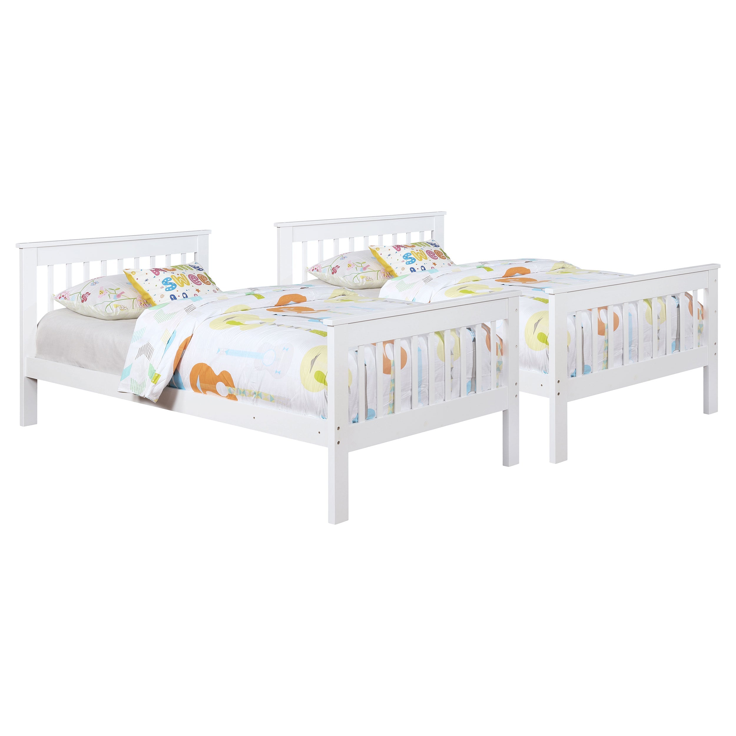 Chapman Wood Over Bunk Bed White