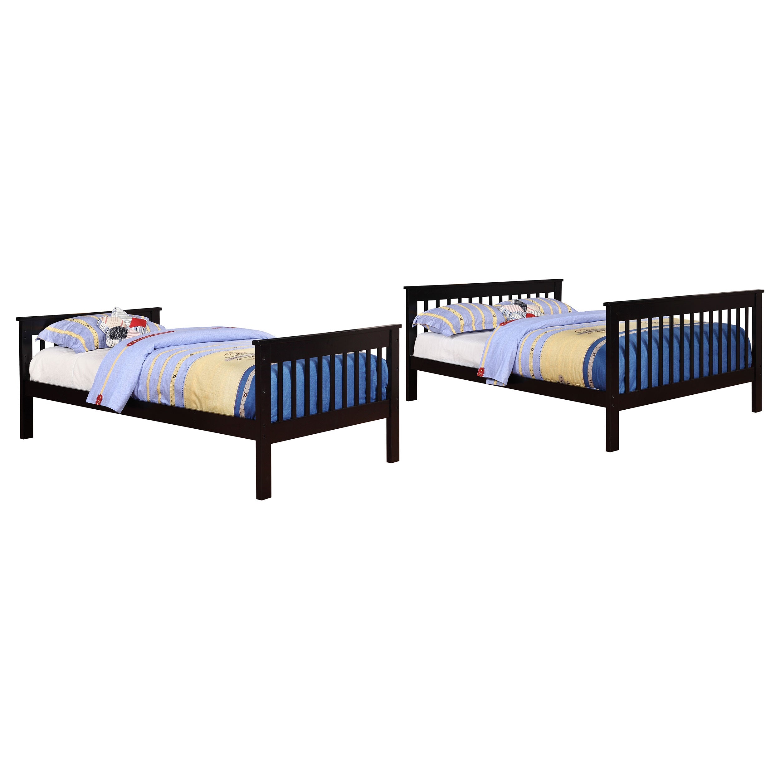 Chapman Wood Over Bunk Bed Black
