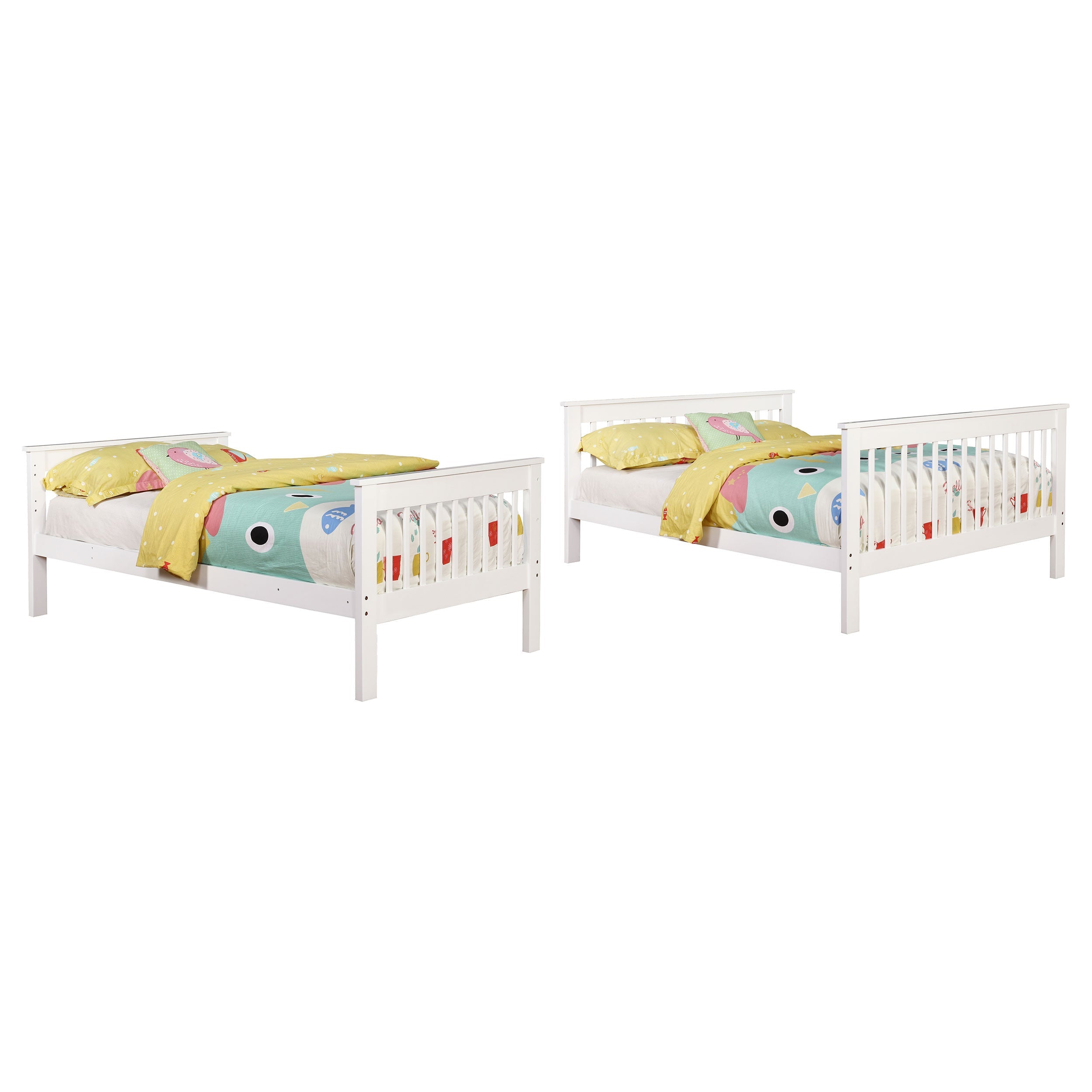 Chapman Wood Over Bunk Bed White