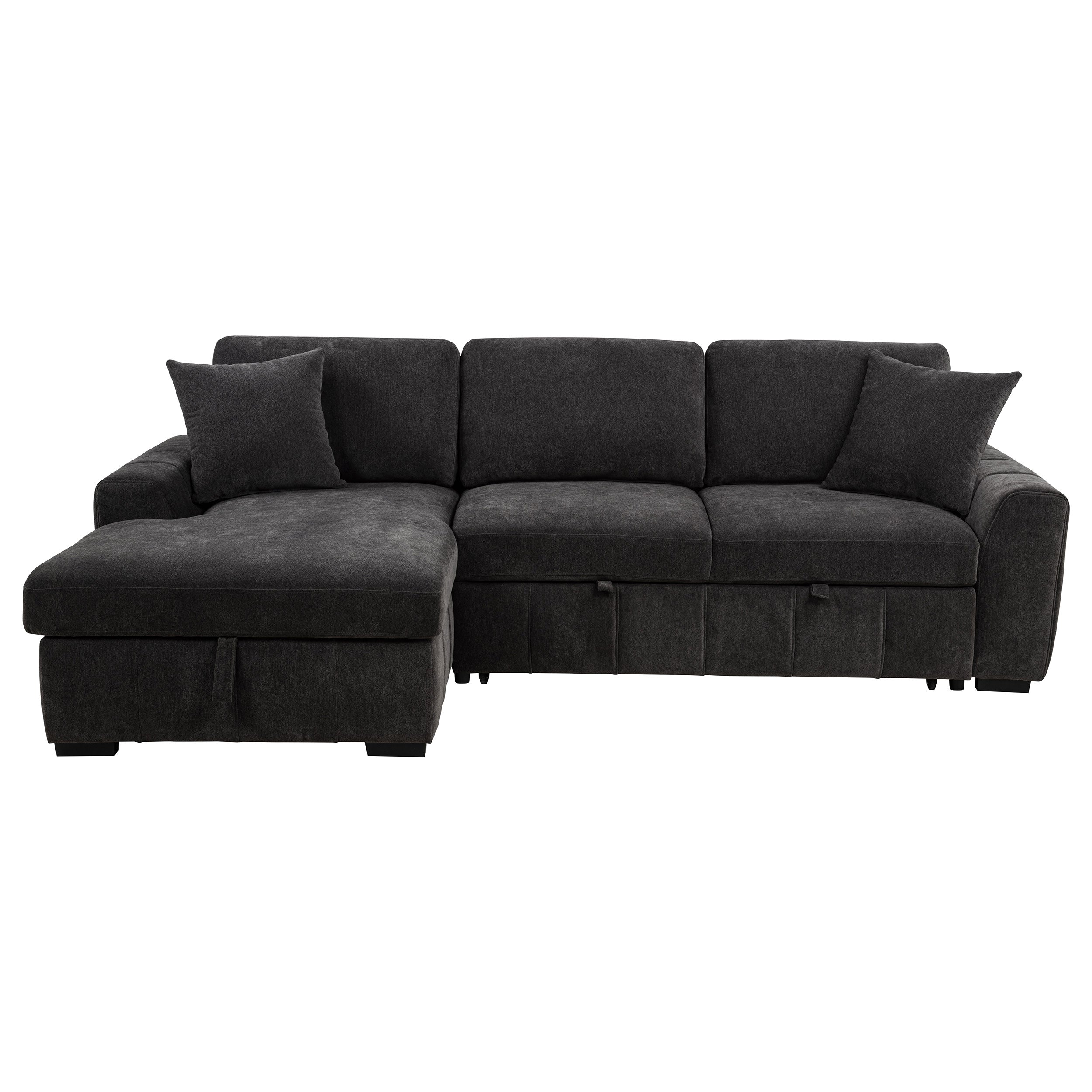 Pastrana Upholstered Sleeper Sectional Sofa RAF Chaise