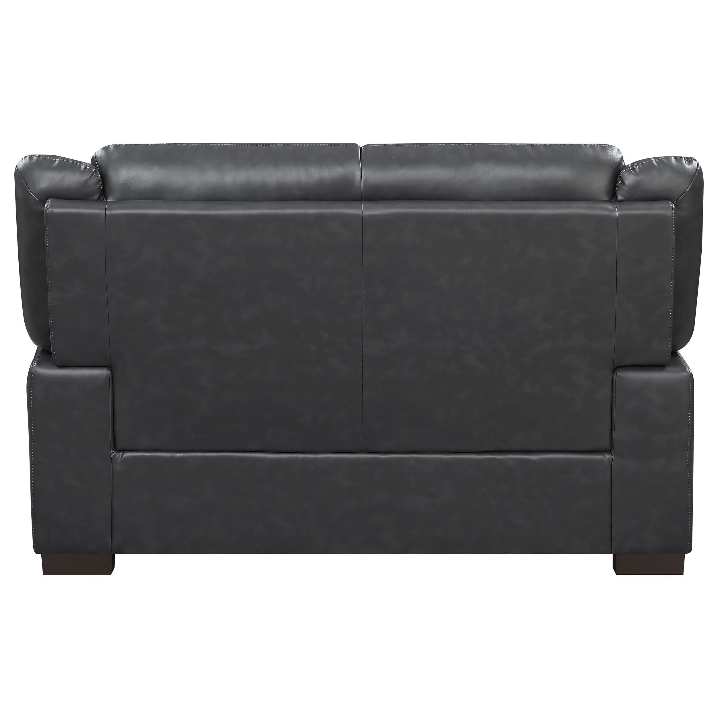 Arabella Upholstered Padded Arm Sofa Set Grey
