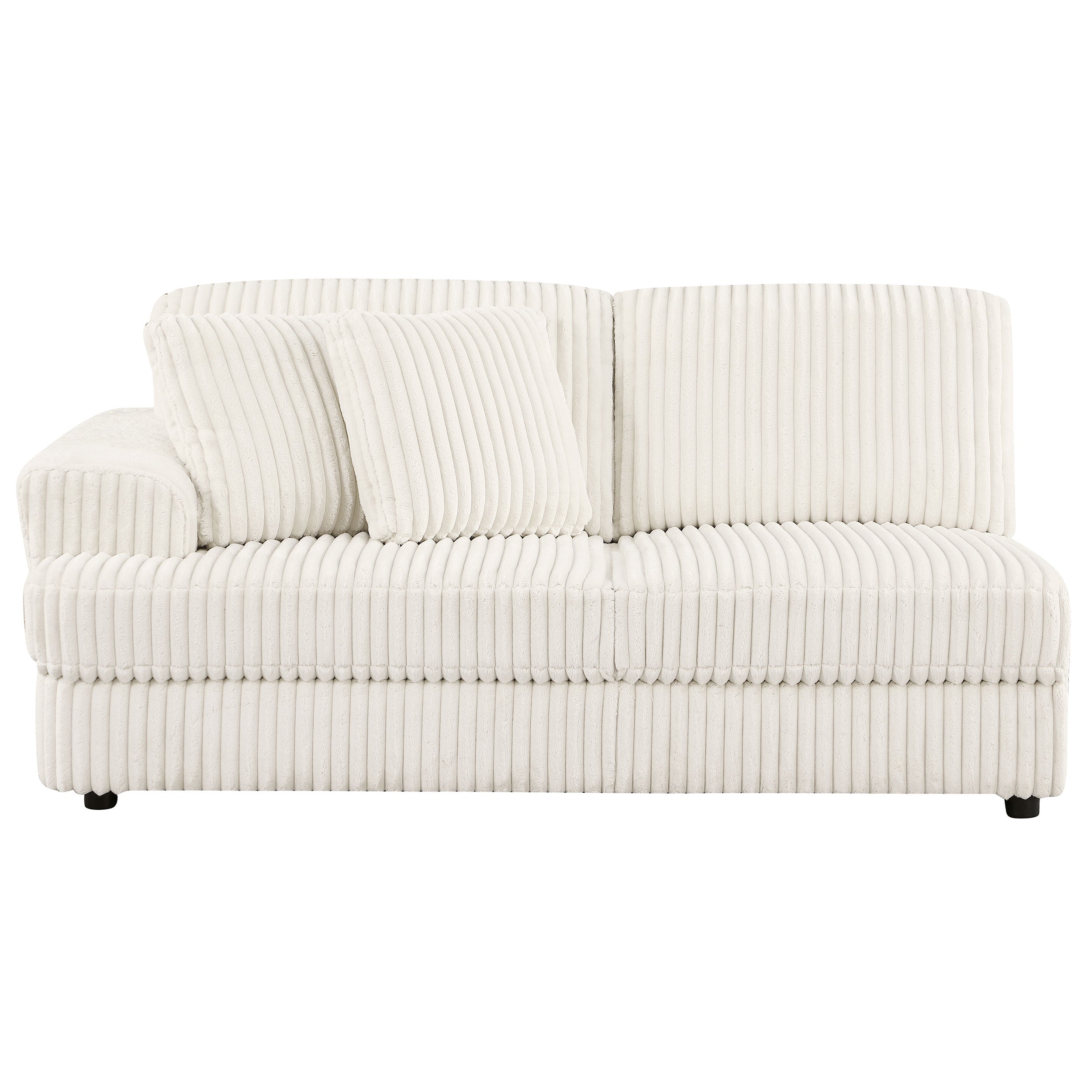 Emberson Upholstered Sectional Ivory