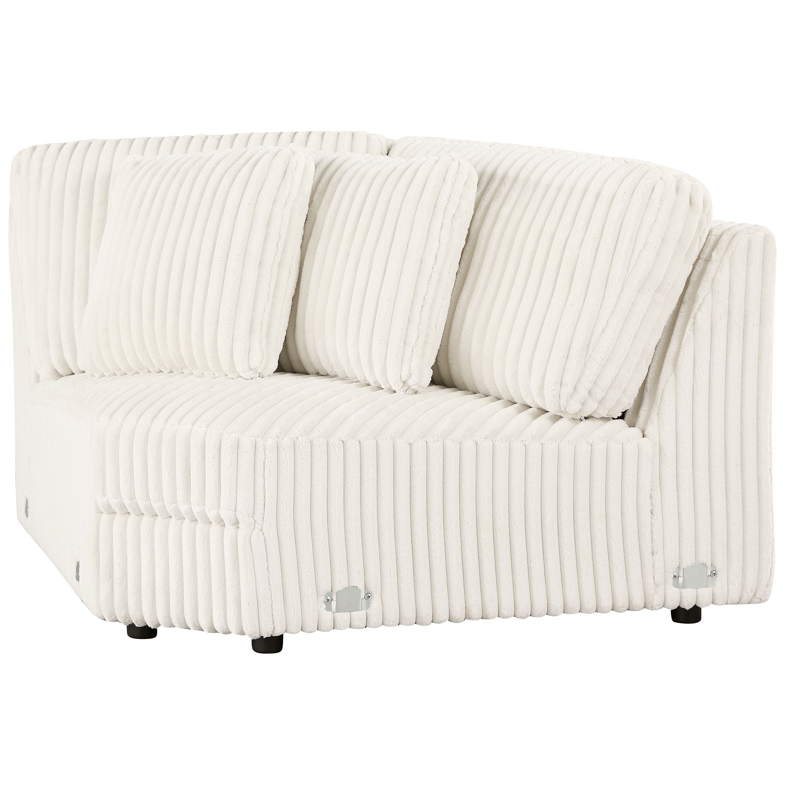 Emberson Upholstered Sectional Ivory