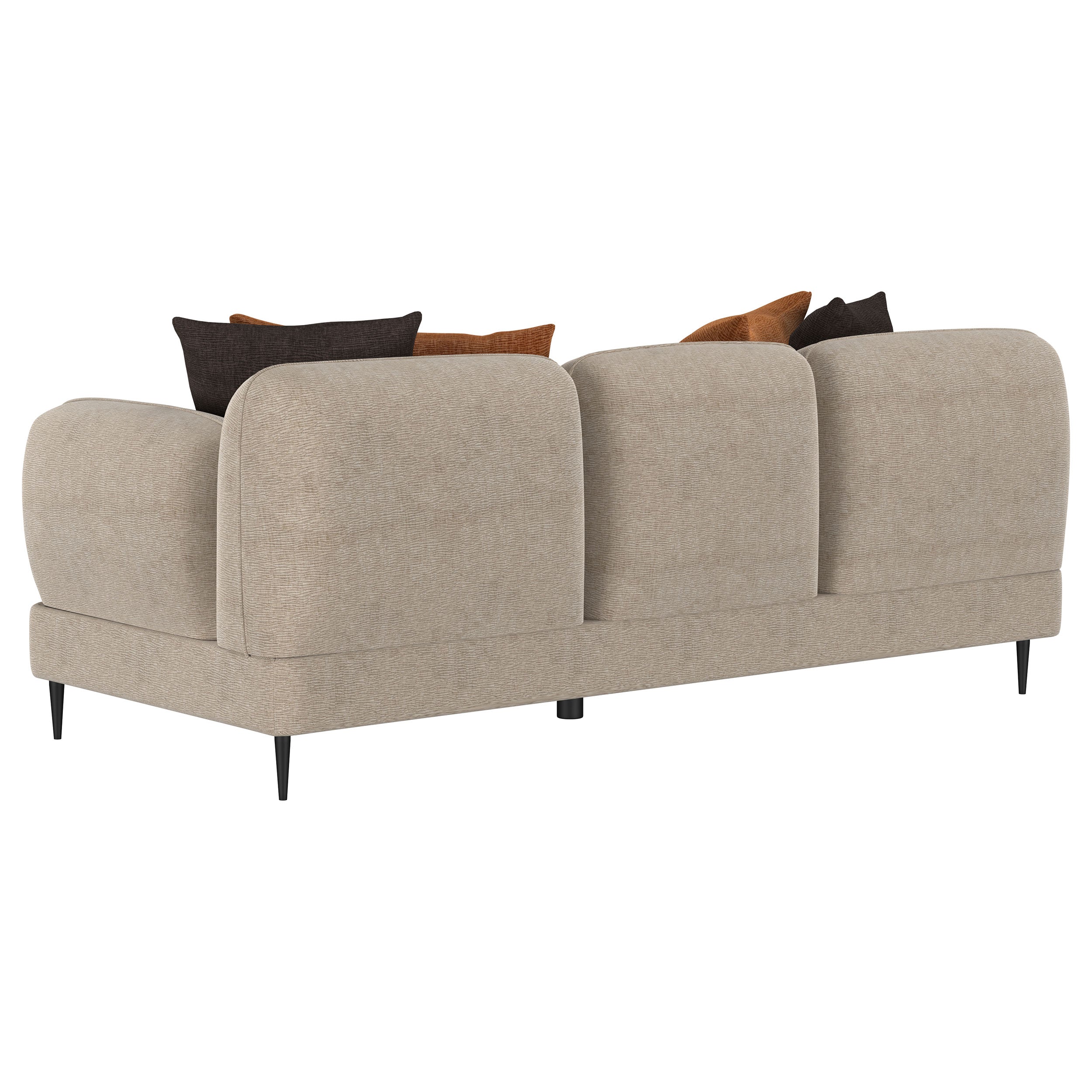 Jade Chenille Upholstered Sofa Set Green