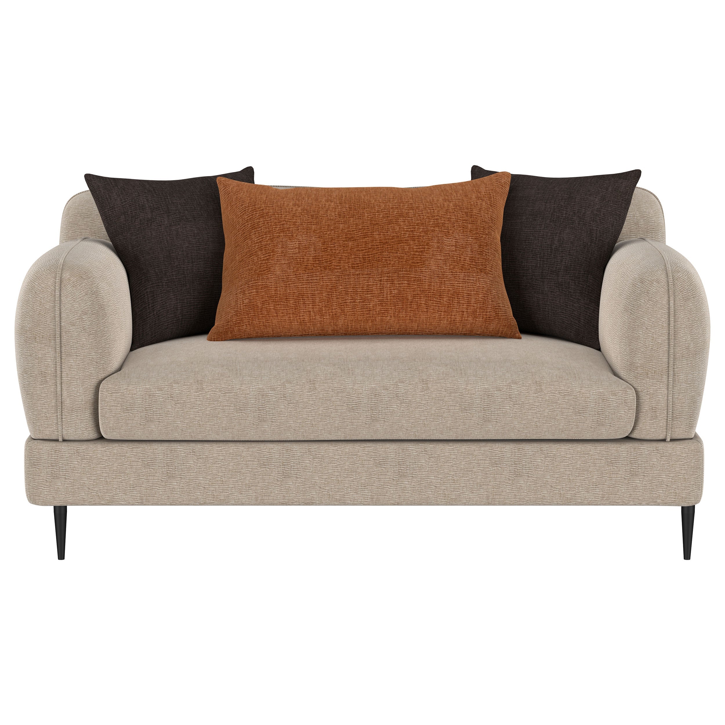 Jade Chenille Upholstered Sofa Set Green