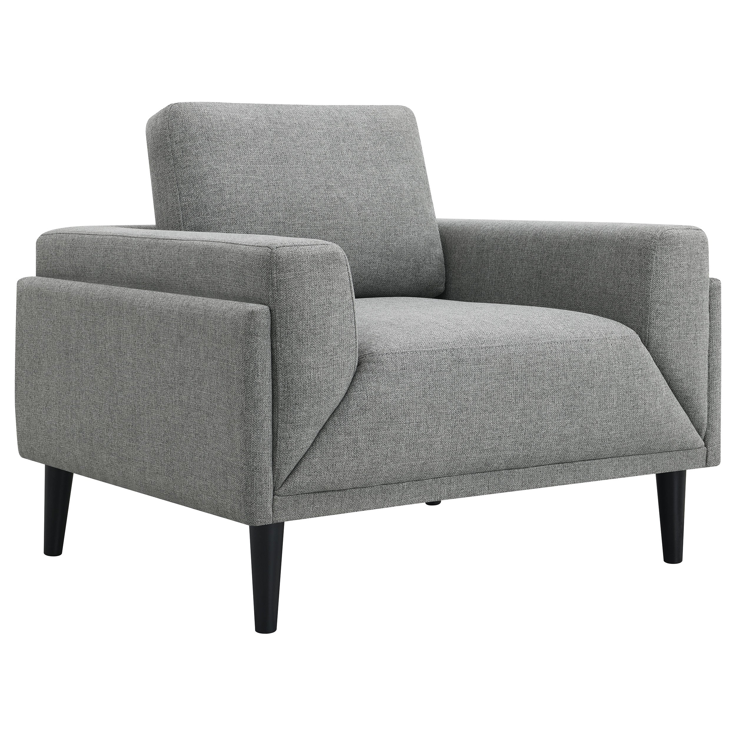 Rilynn Upholstered Track Arm Sofa Set Brown