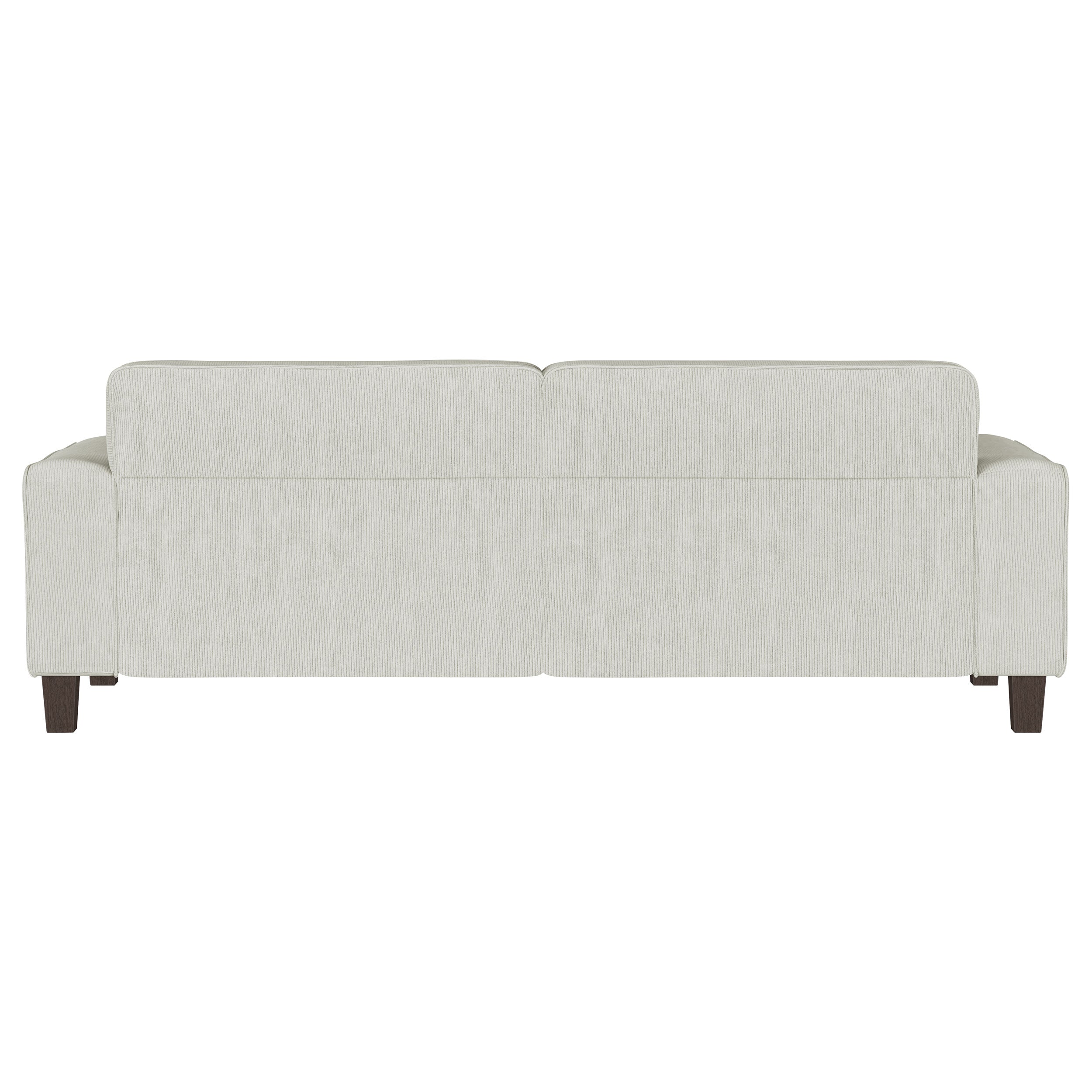 Deerhurst Upholstered Track Arm Tufted Sofa Greige