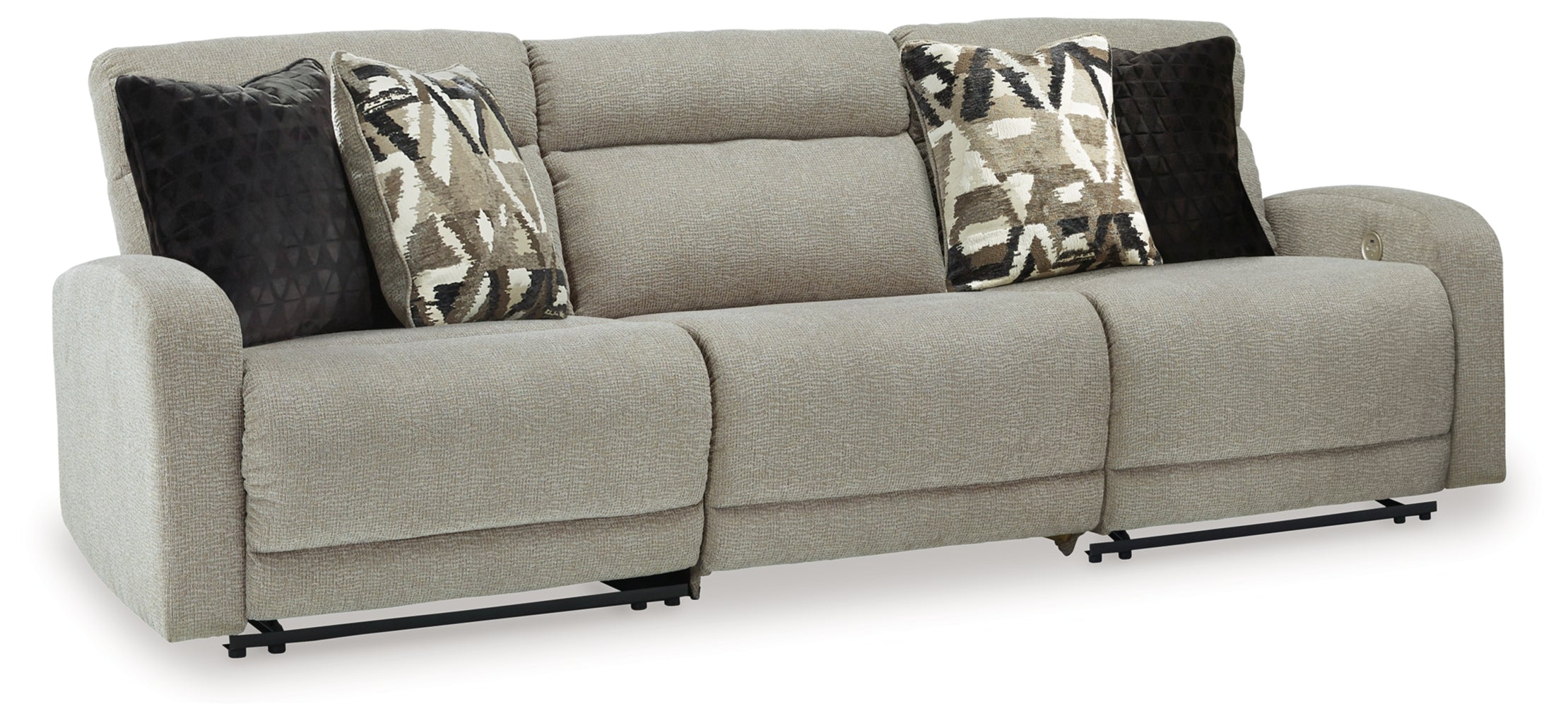 Colleyville 3-Piece Power Reclining Sectional with Chaise