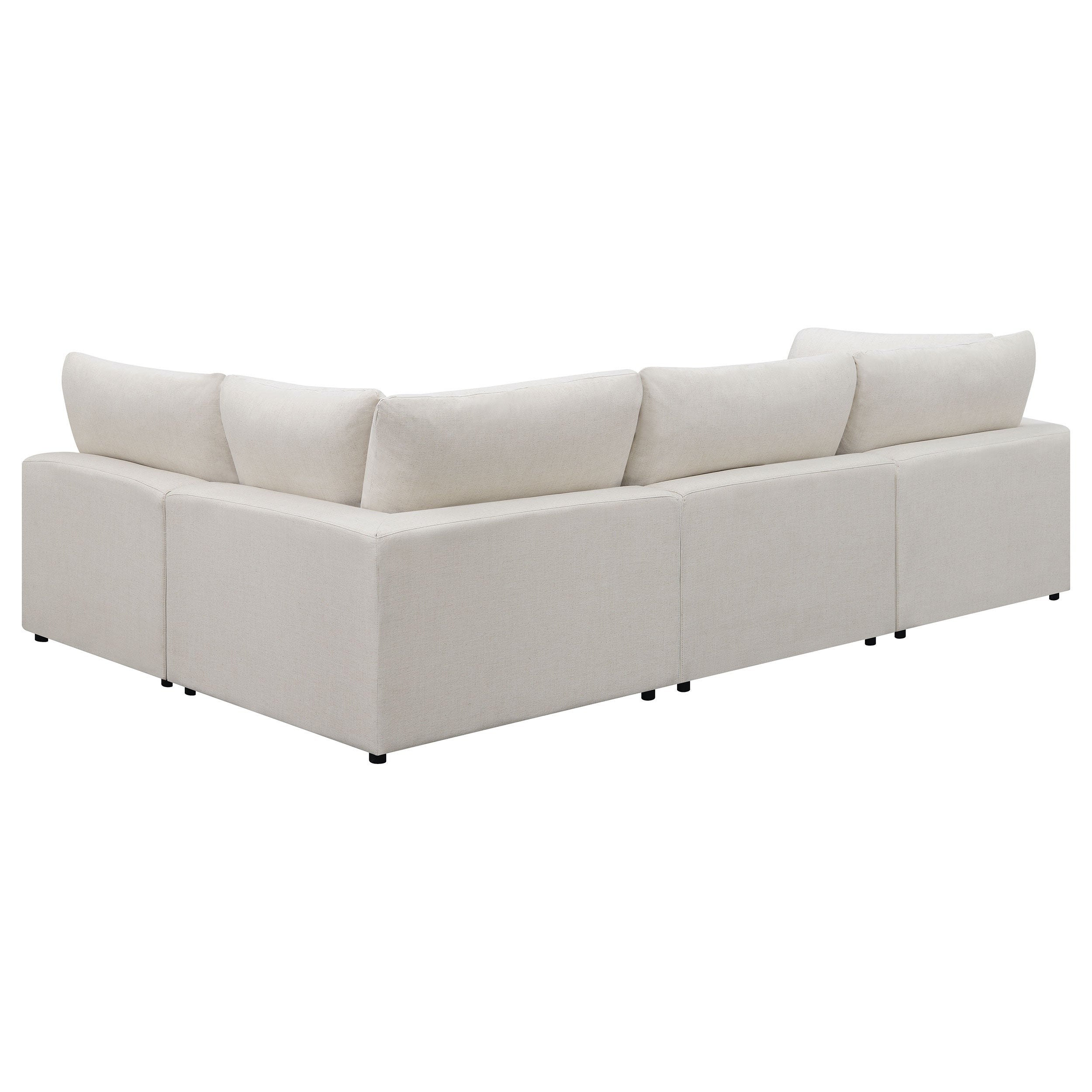 Serene  Upholstered Modular Sectional Sofa Beige