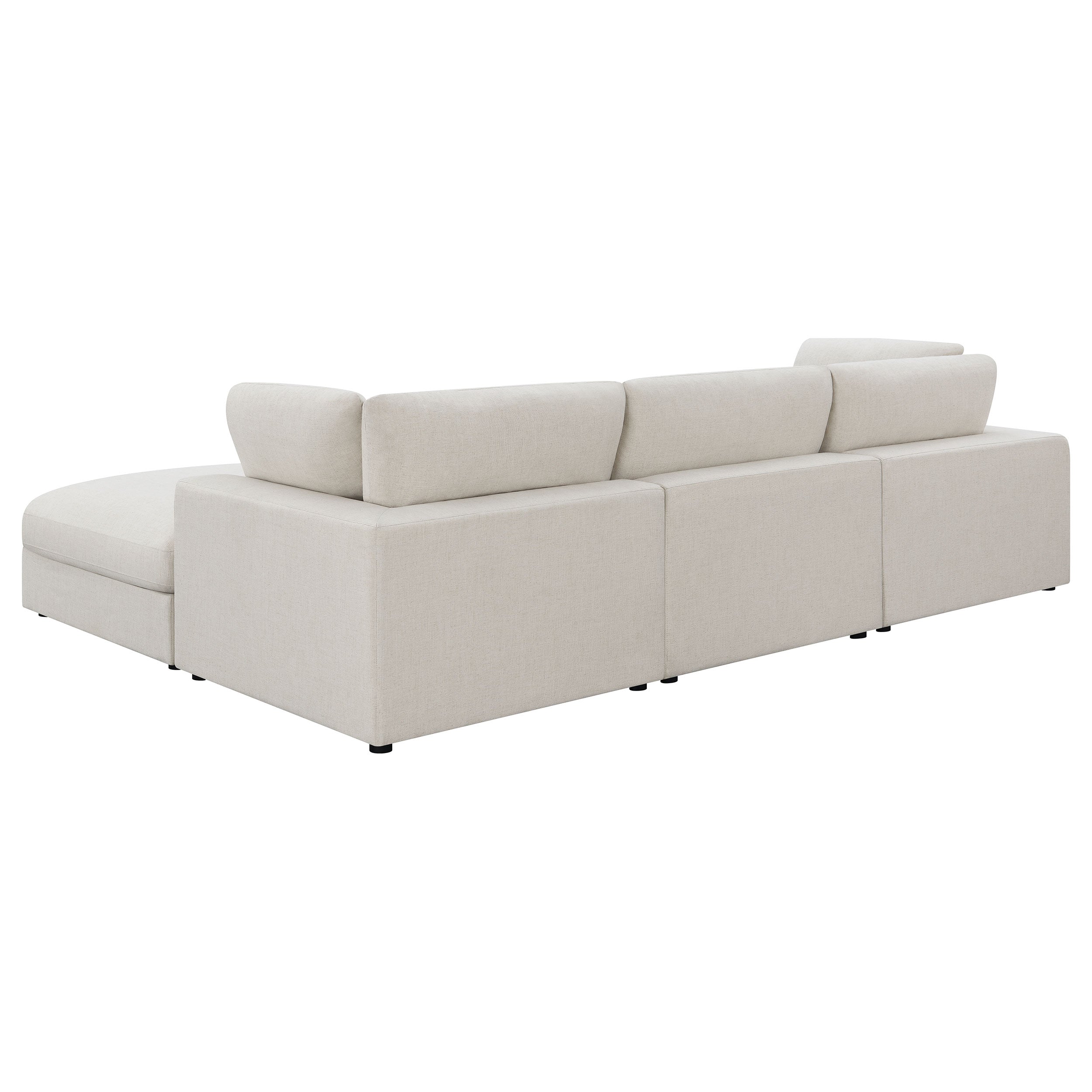 Serene  Upholstered Modular Sectional Sofa Beige
