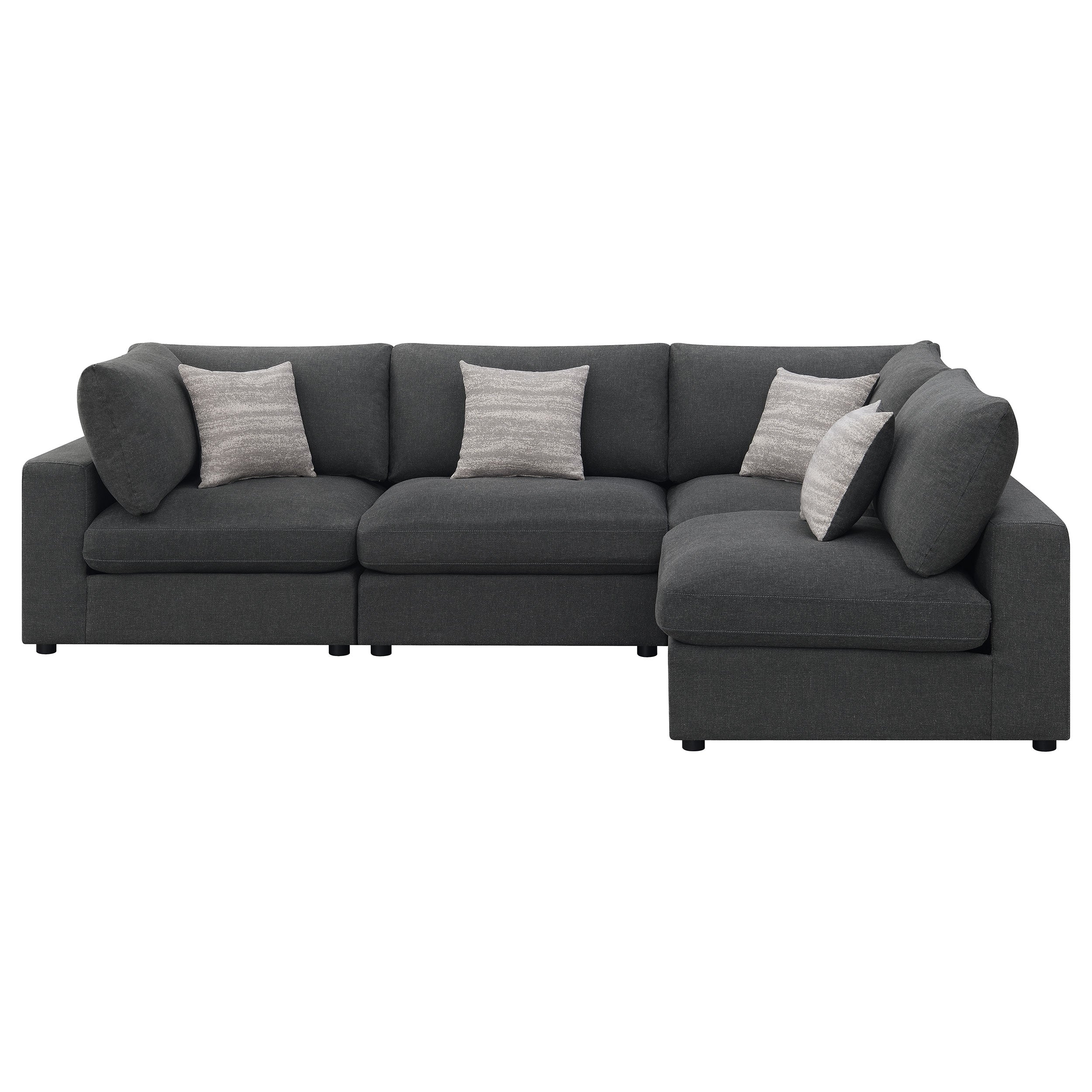 Serene  Upholstered Modular Sectional Sofa Beige