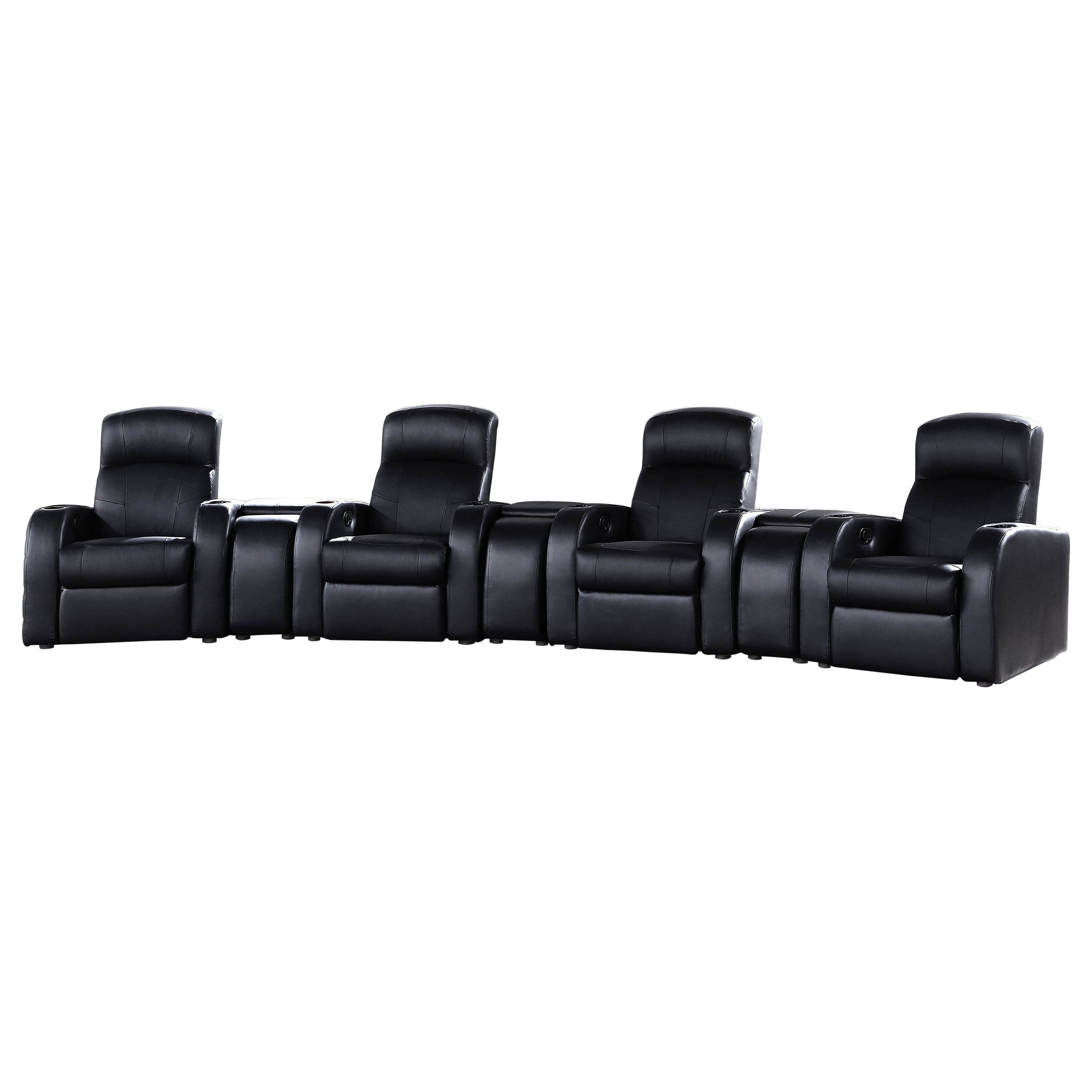 Cyrus Upholstered Home Theater Seating