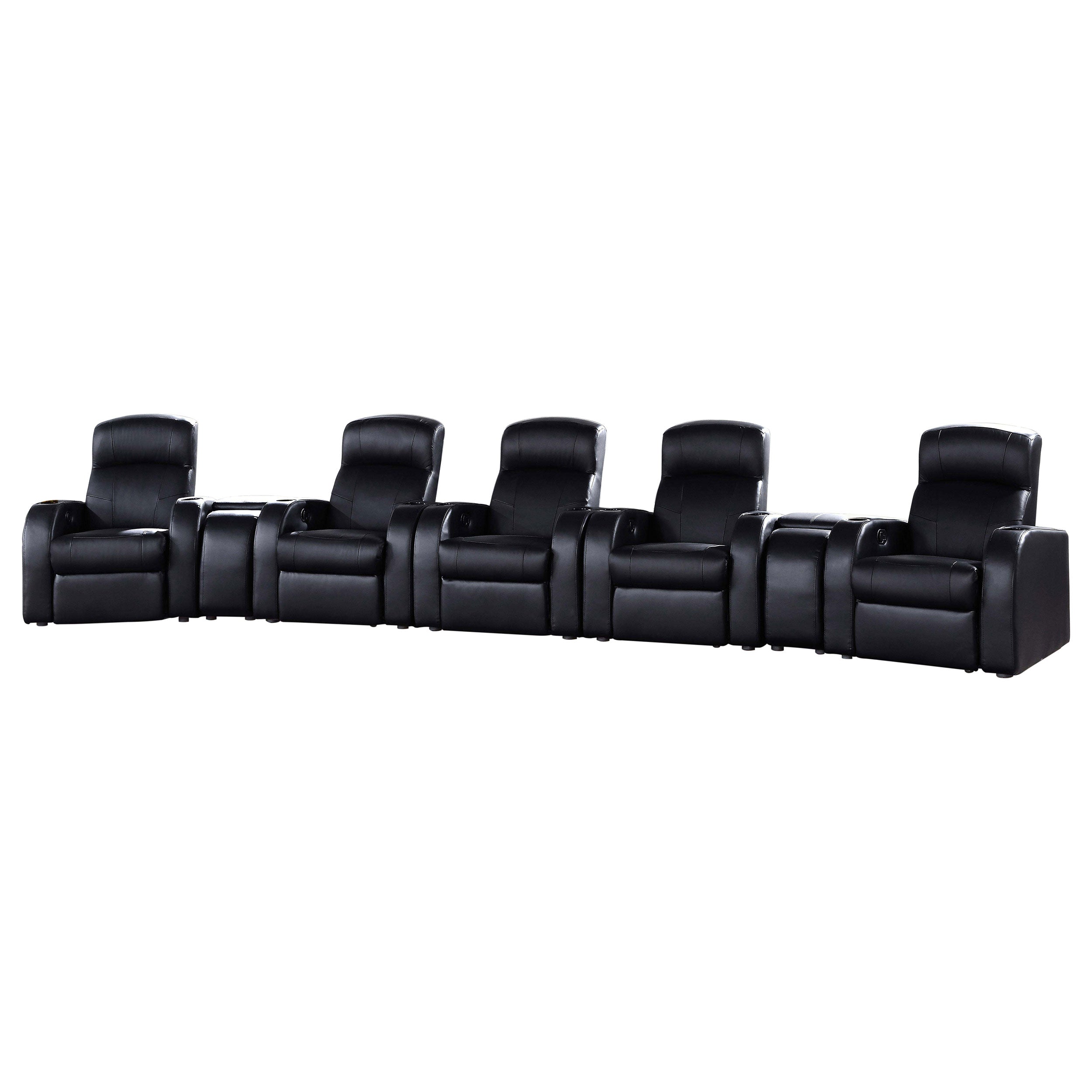 Cyrus Upholstered Home Theater Seating