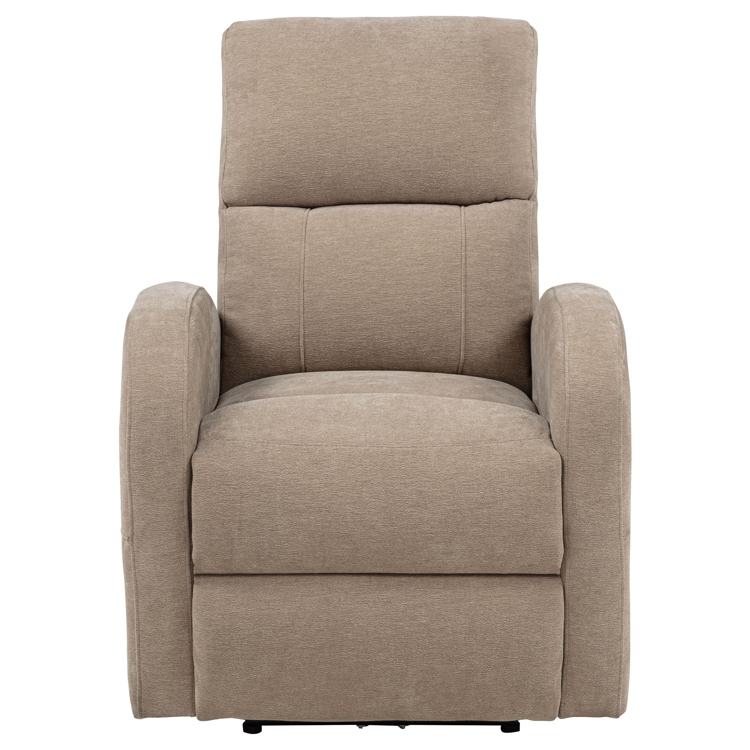 Grant Fabric Upholstered Power Recliner Chair Camel