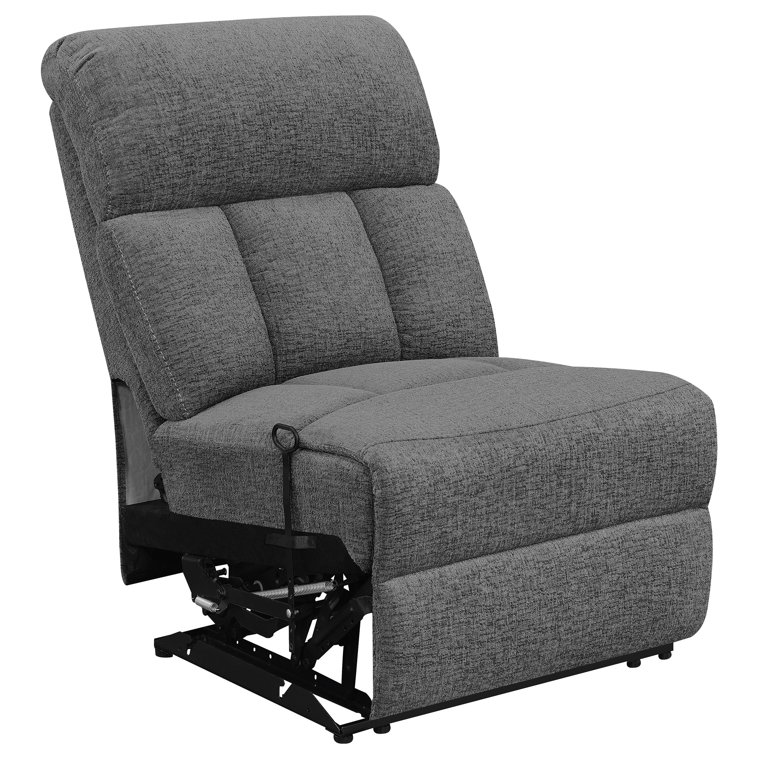 Bahrain Upholstered Home Theater Seating Charcoal