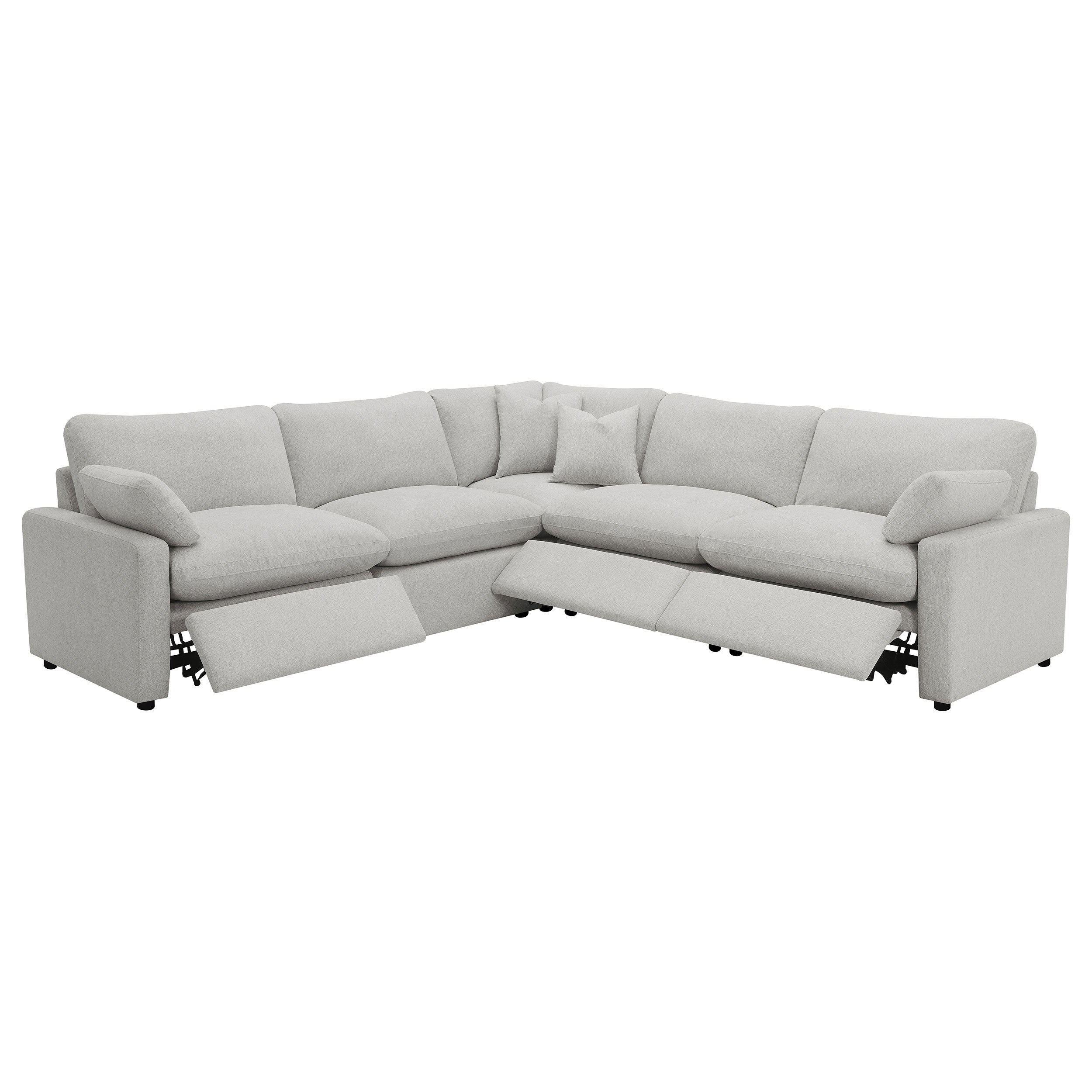 Collins  Modular Power Reclining Sectional Dark Grey