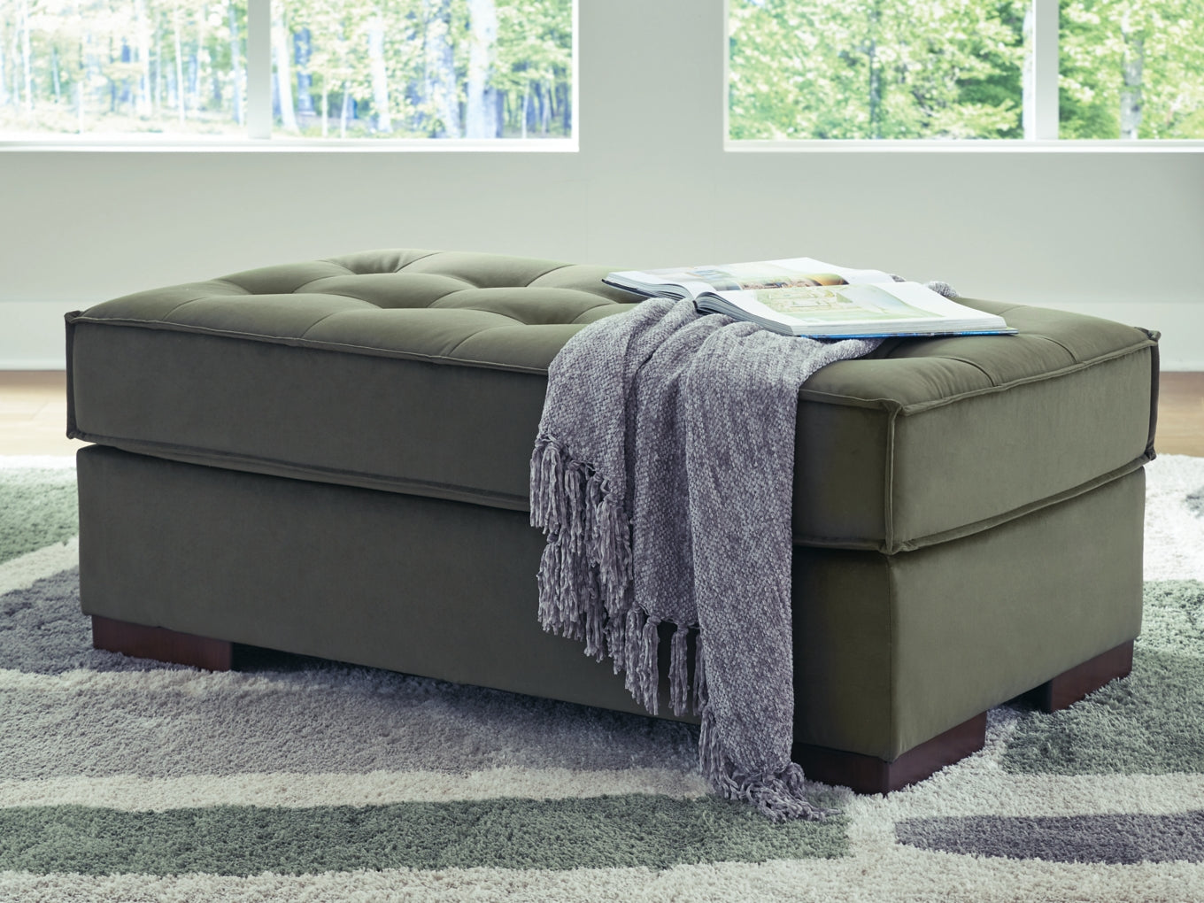 Chalcombe Oversized Accent Ottoman