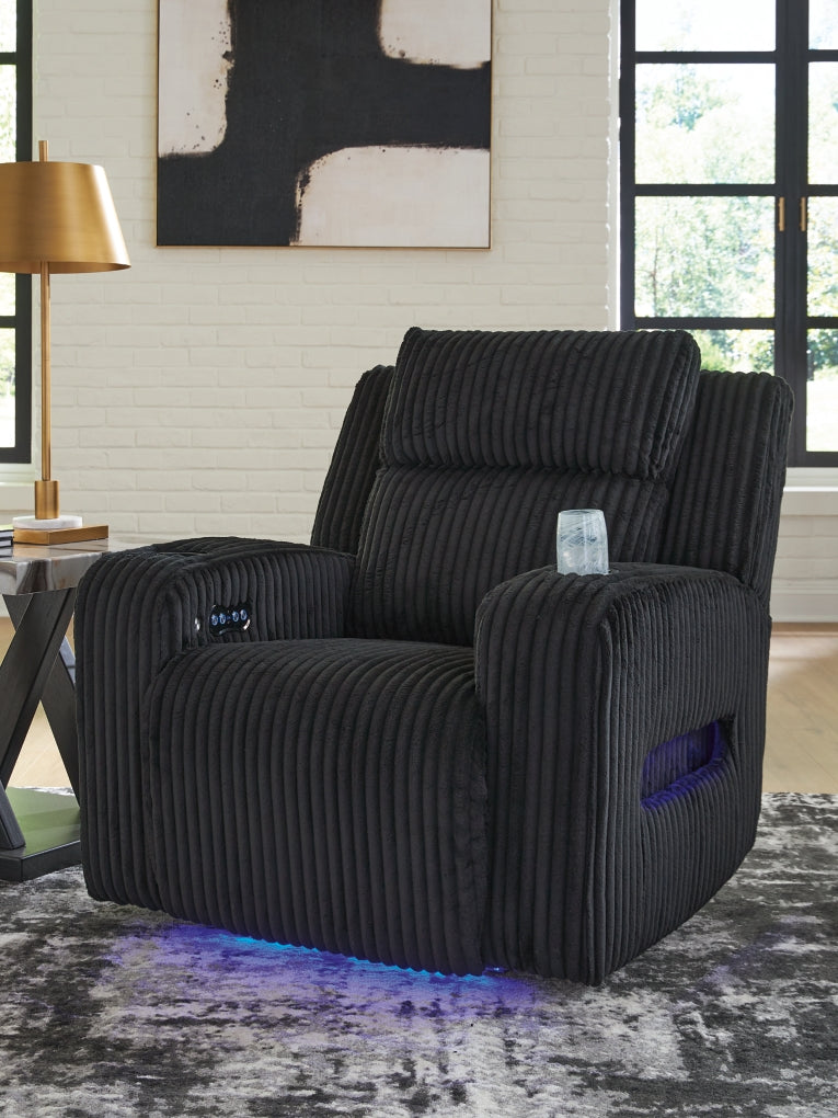 TwinBrooke Power Recliner/Adjustable Headrest