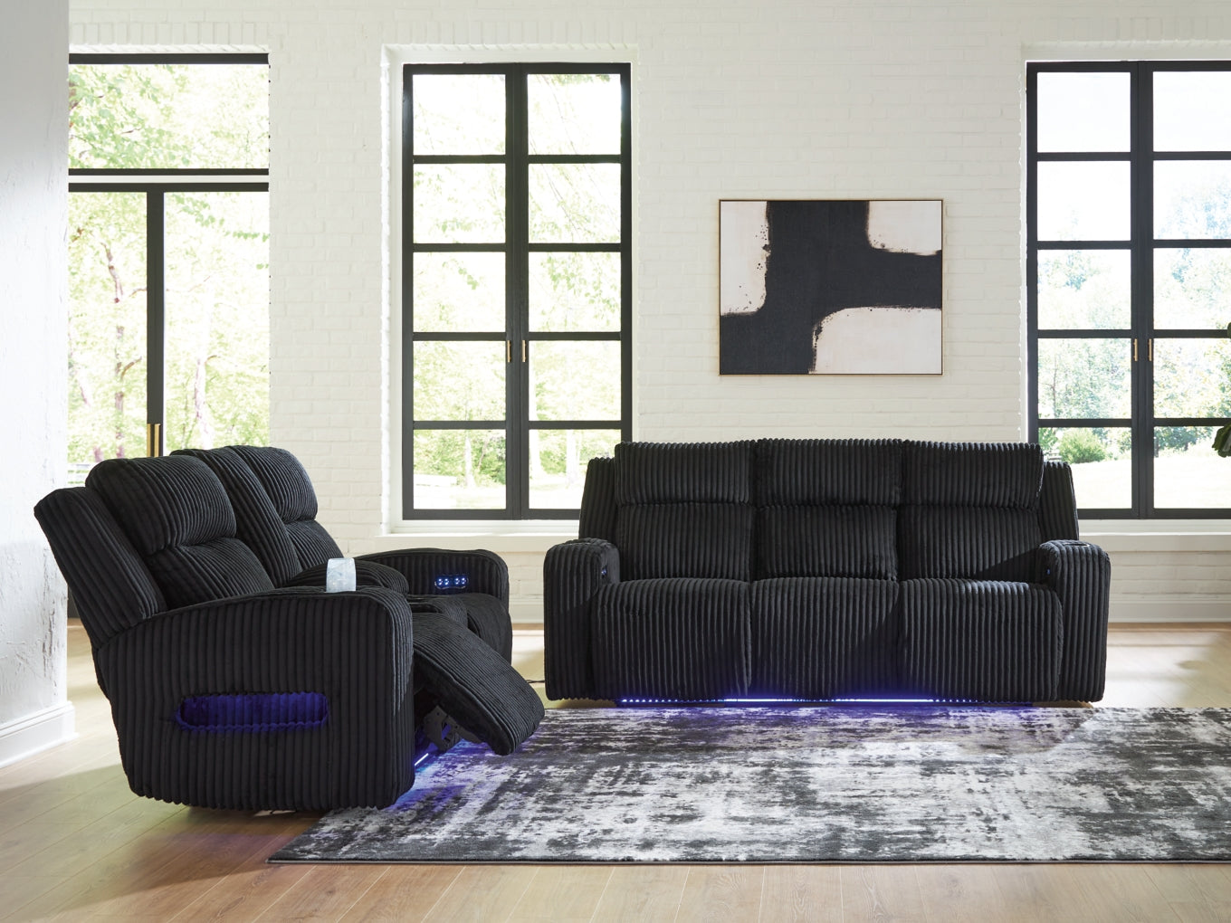 Forest Lake Sofa, Loveseat and Recliner