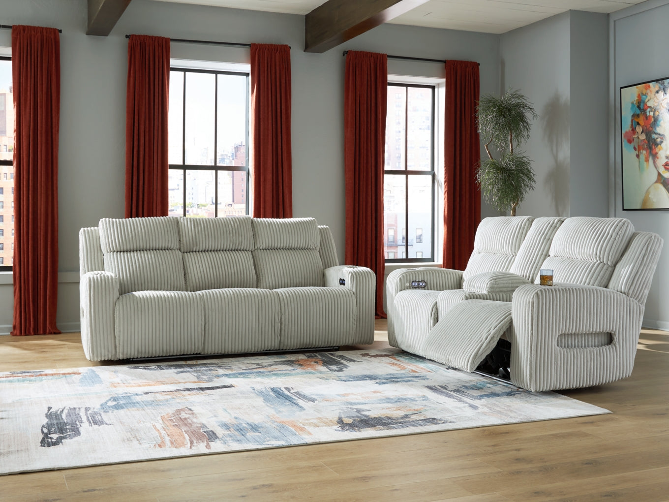 Forest Lake Sofa, Loveseat and Recliner