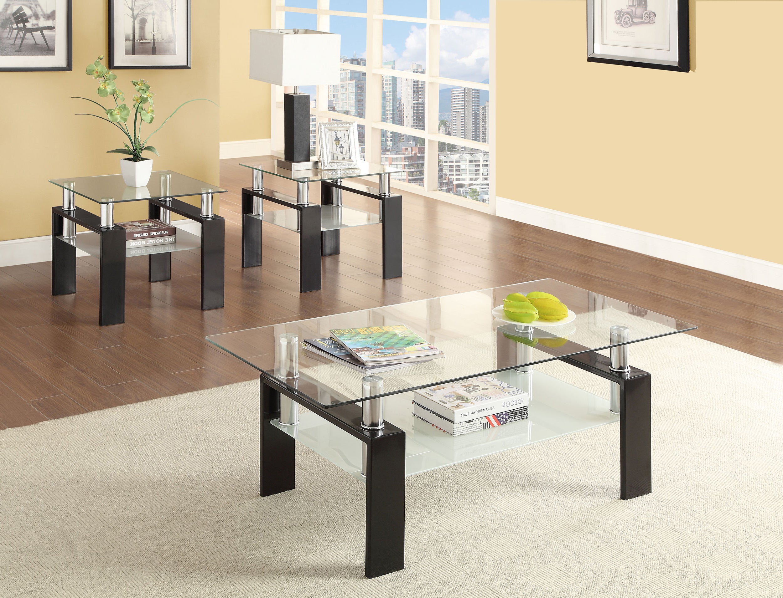 Dyer Rectangular Coffee and End Table Set