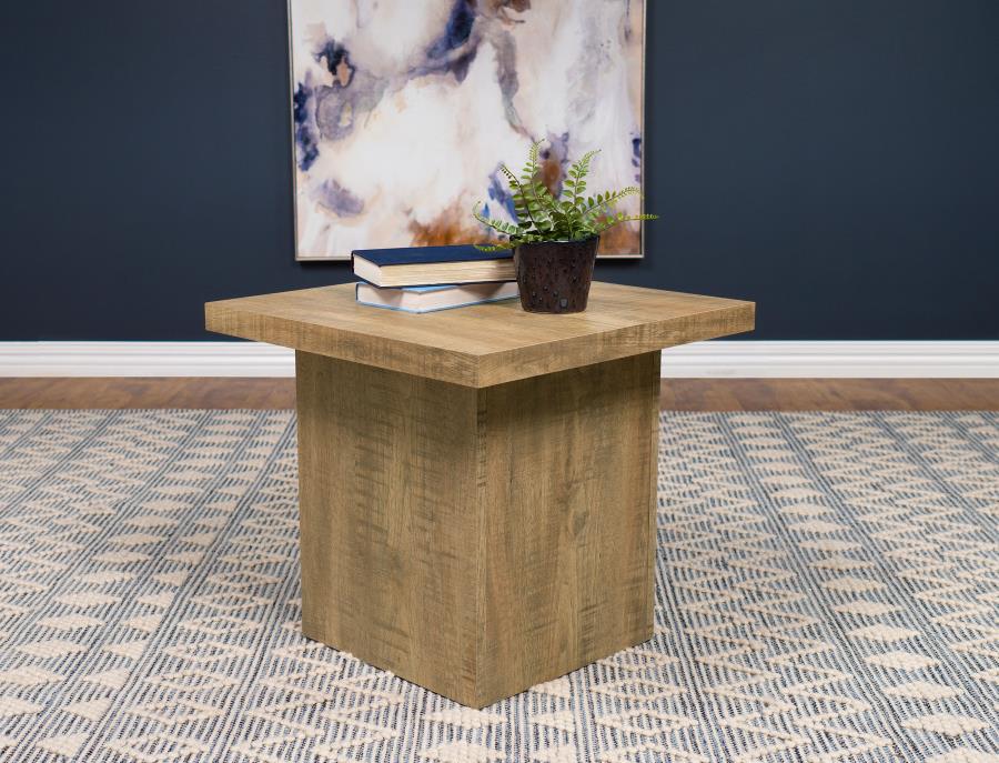 Devar Square Engineered Wood End Table