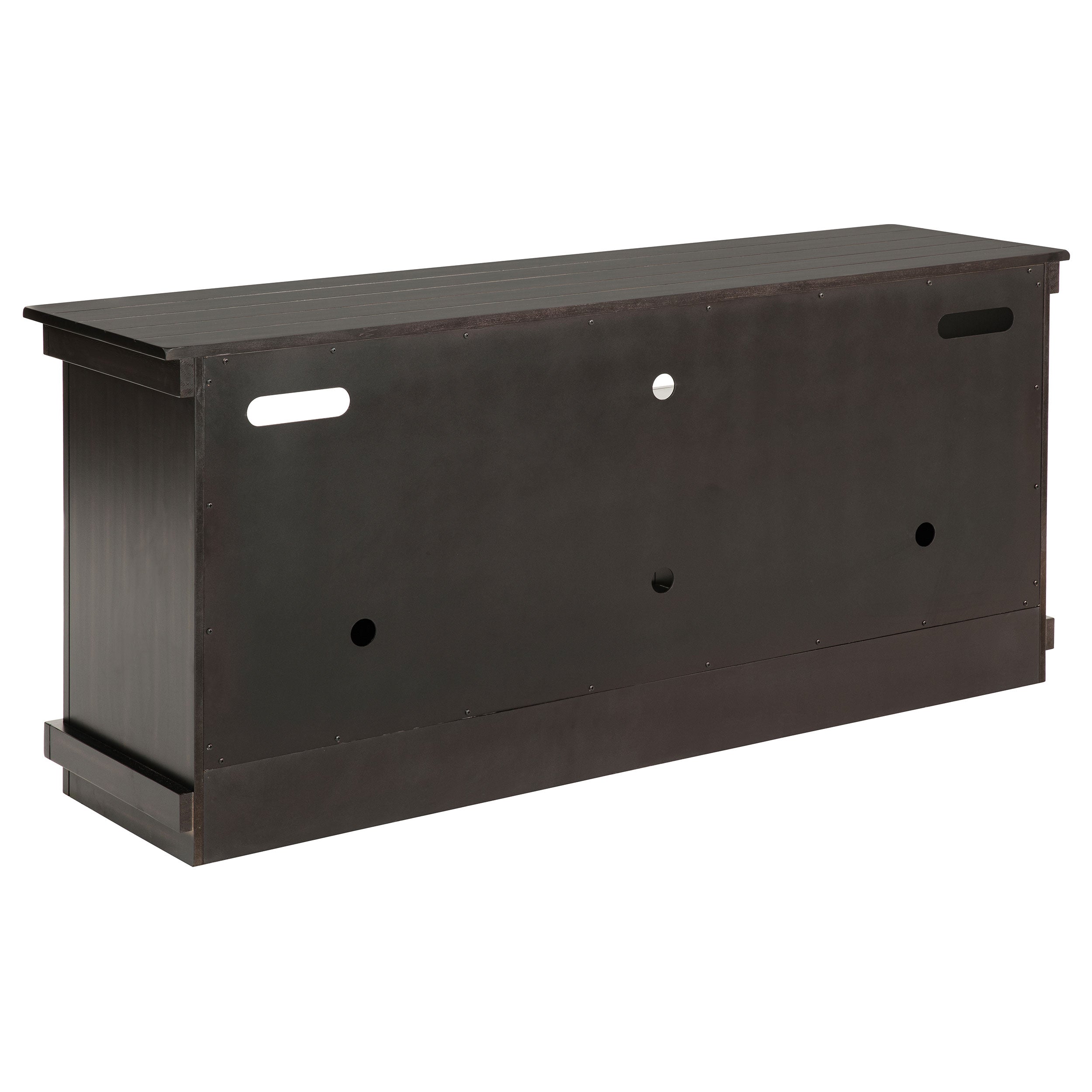Payne 60-inch TV Stand Media Console Distressed Brown