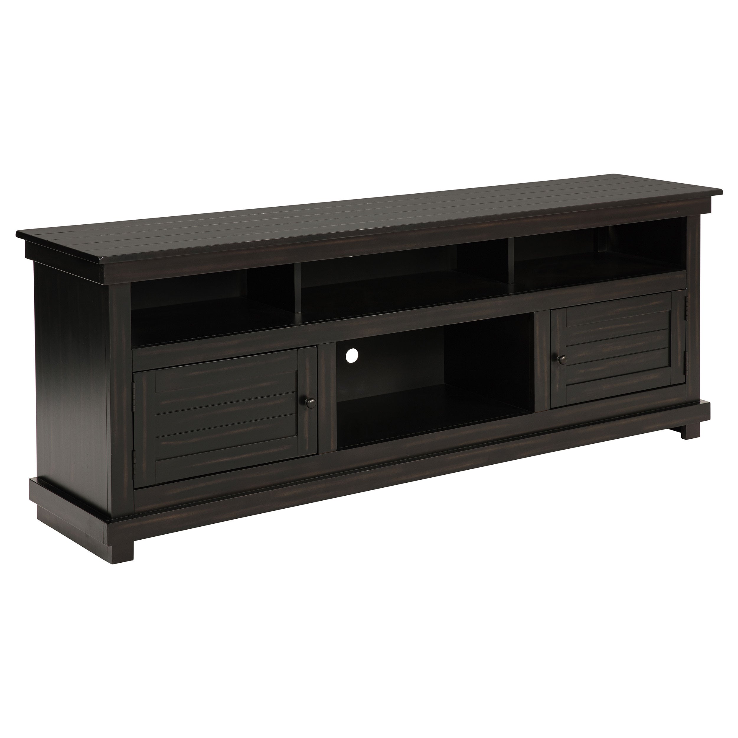 Payne 60-inch TV Stand Media Console Distressed Brown